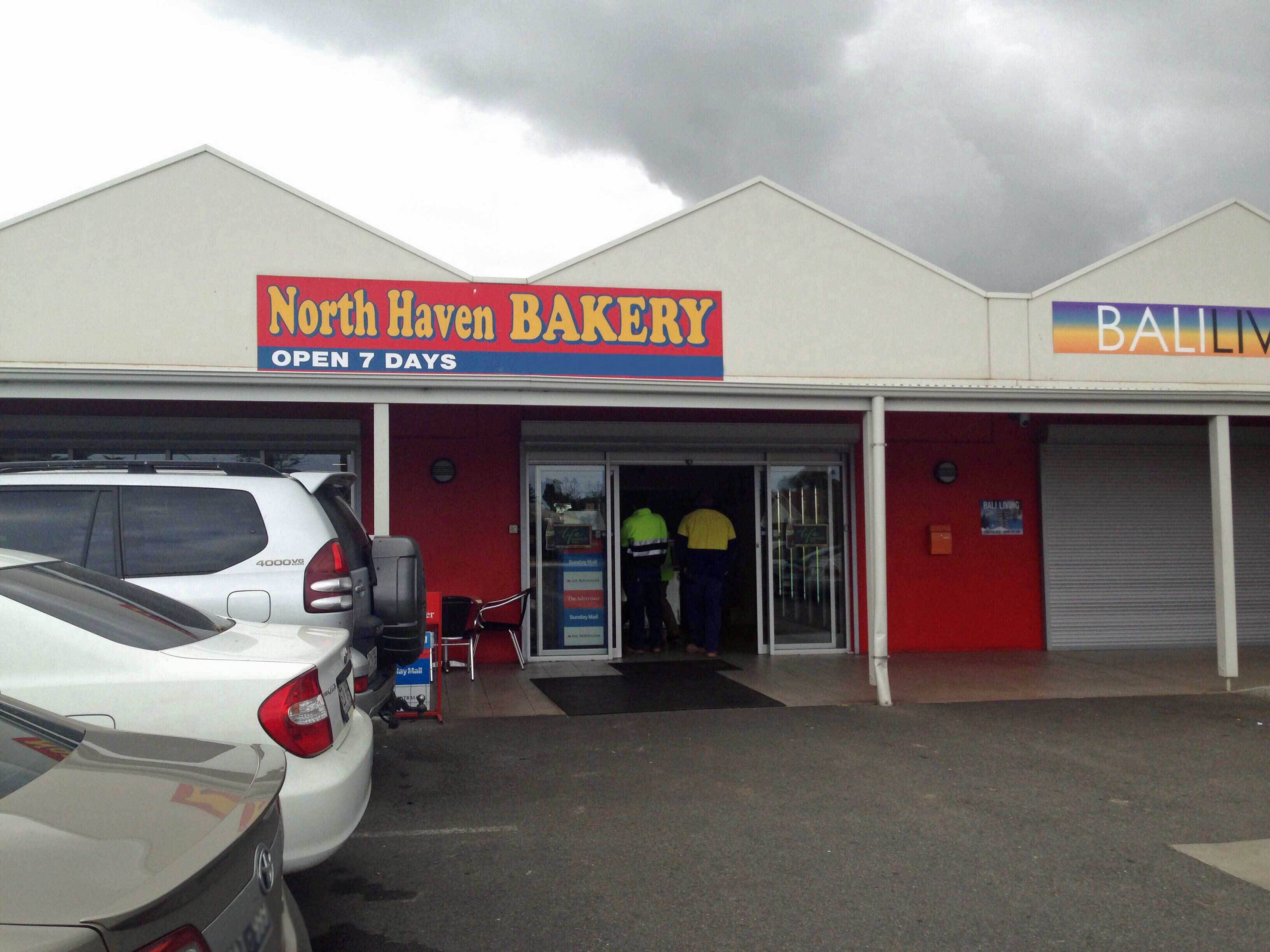 Menu of North Haven Bakery, North Haven, Adelaide