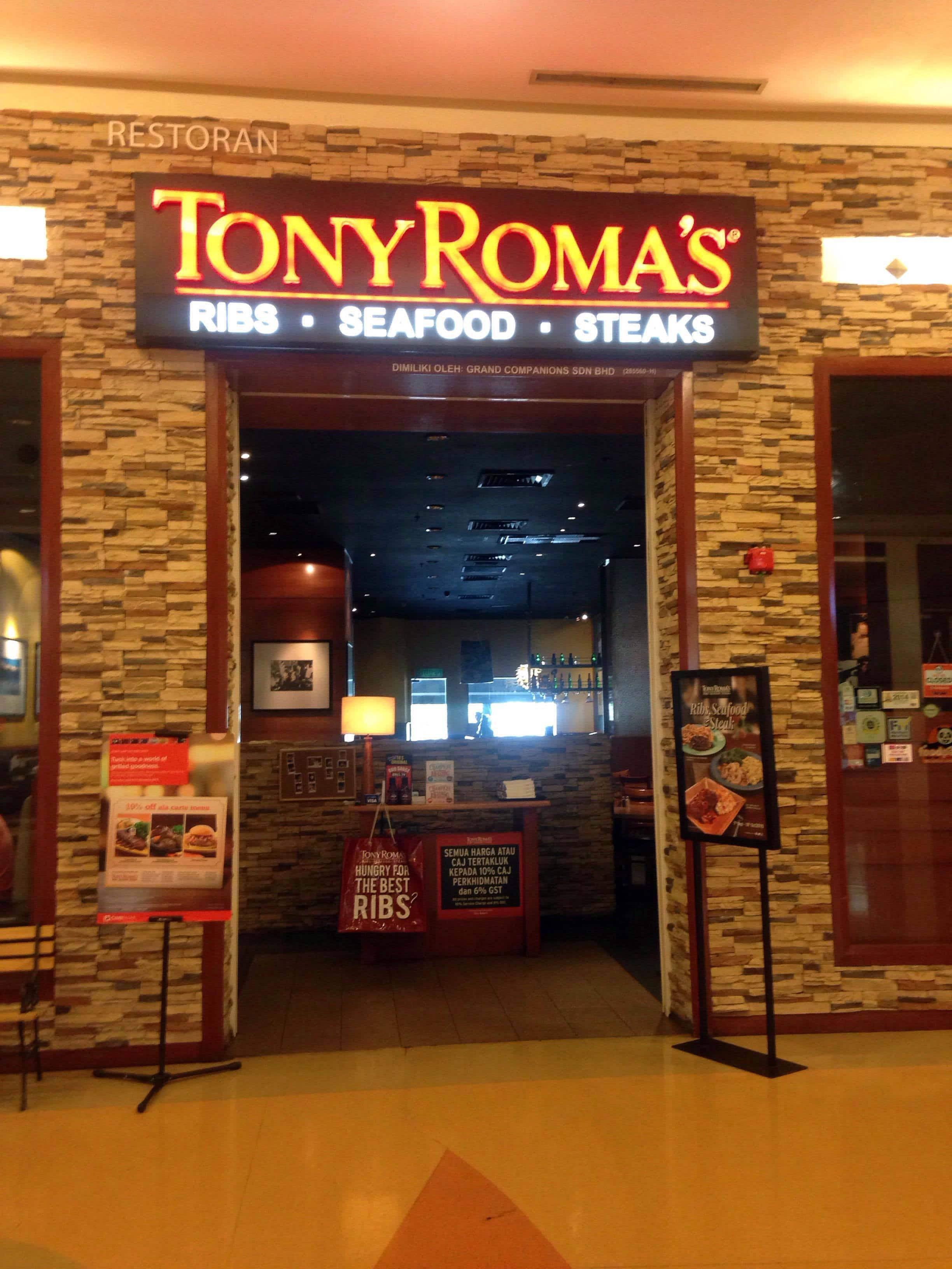 Tony Roma S Mutiara Damansara Selangor