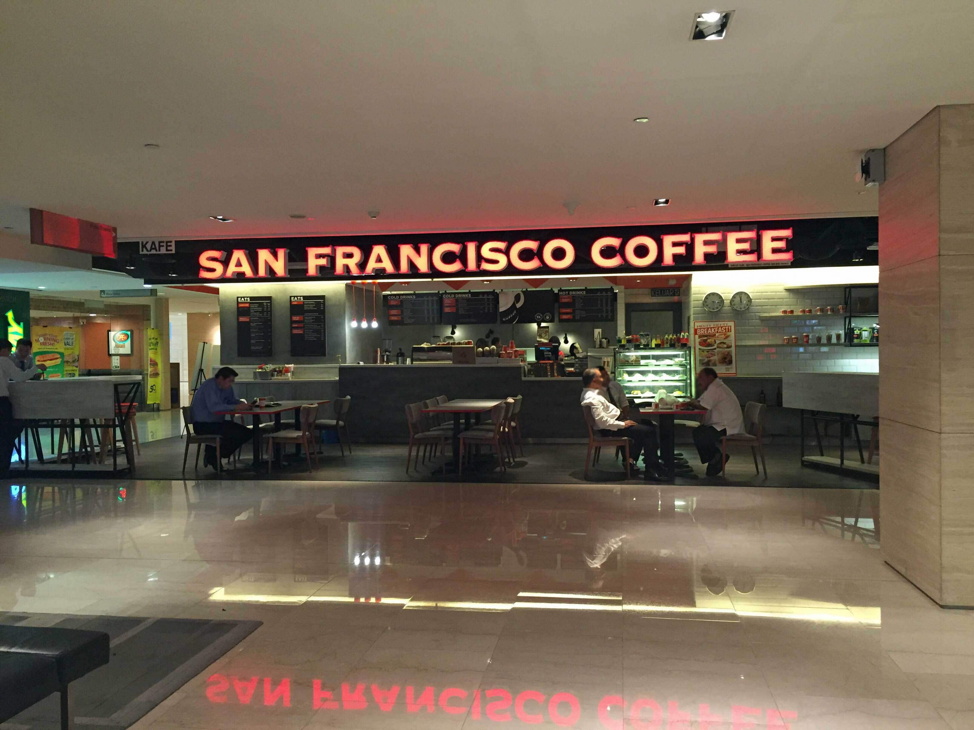 San Francisco Coffee Menu