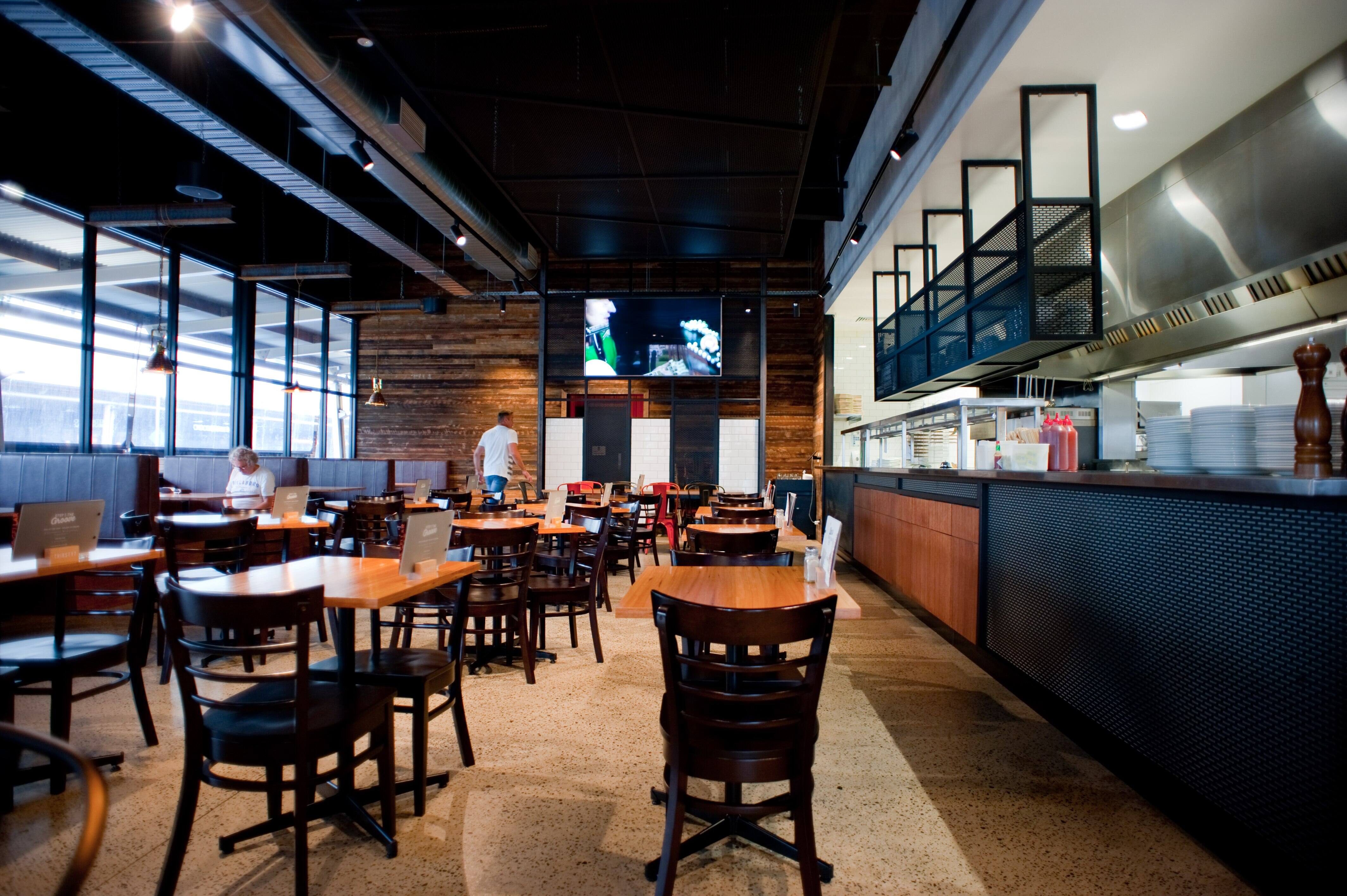 Menu of The Groove Train, Wantirna, Melbourne