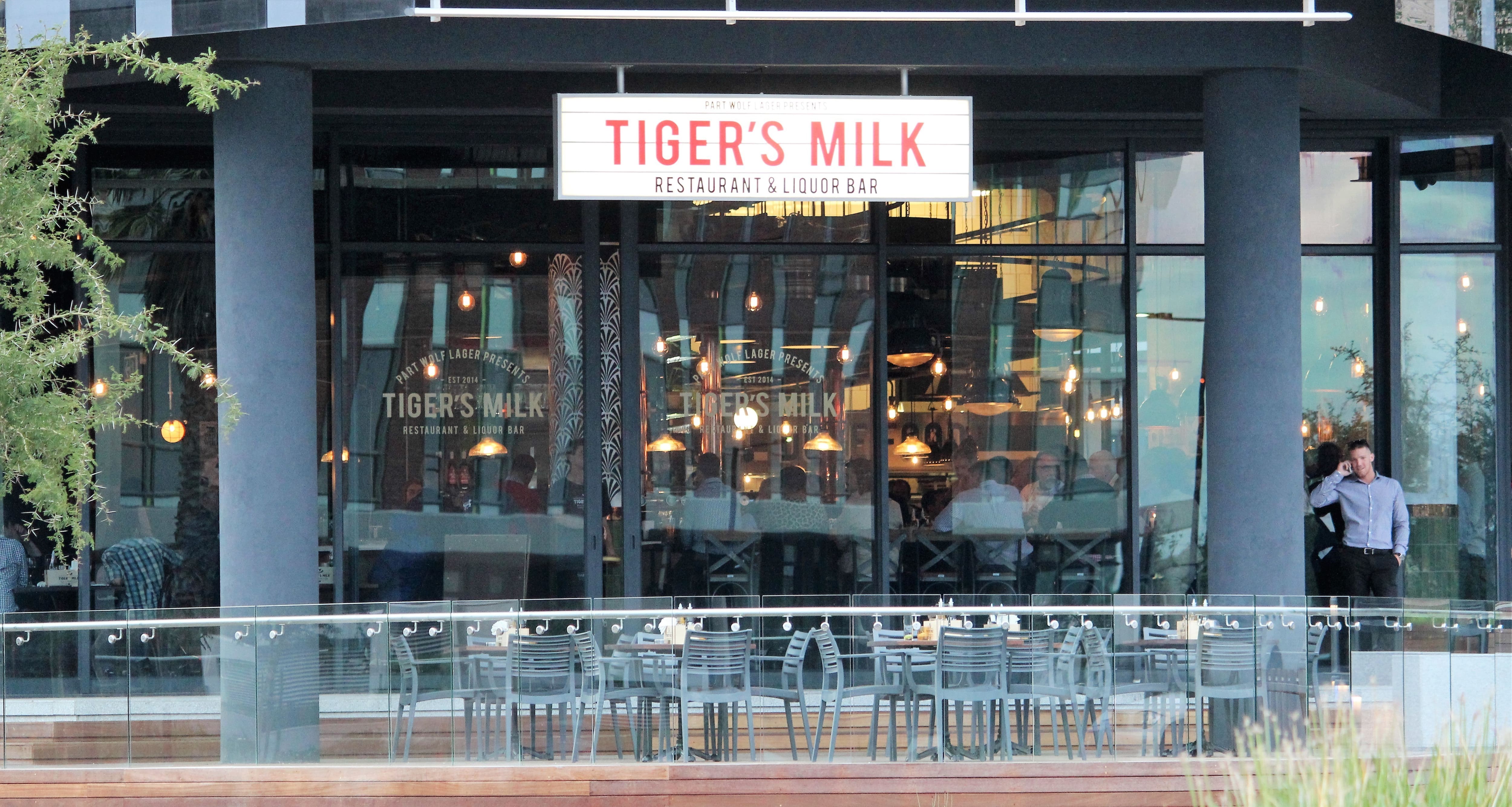 Tiger S Milk Restaurant Bar Menu