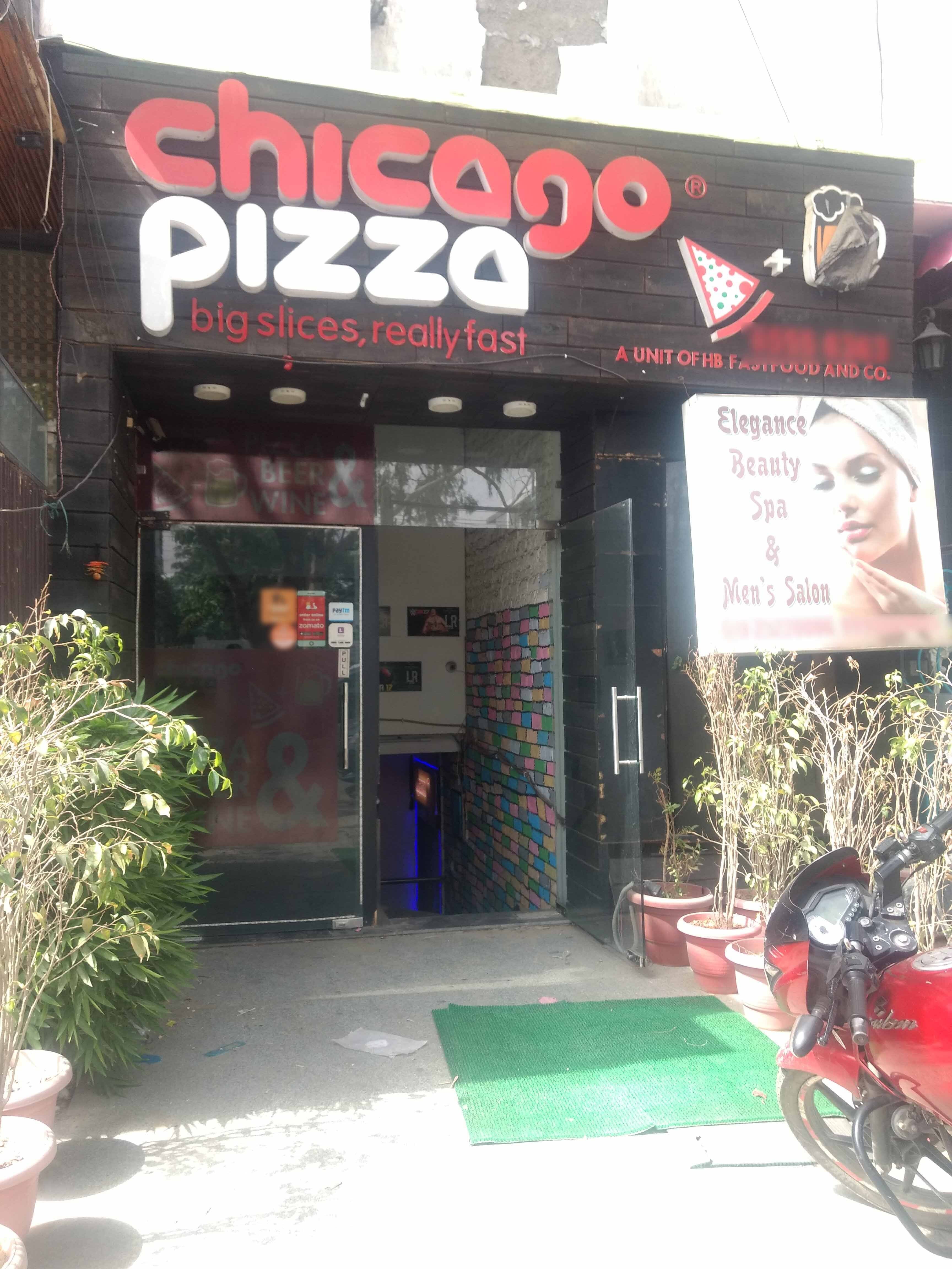 Menu of Chicago Pizza, Punjabi Bagh, New Delhi