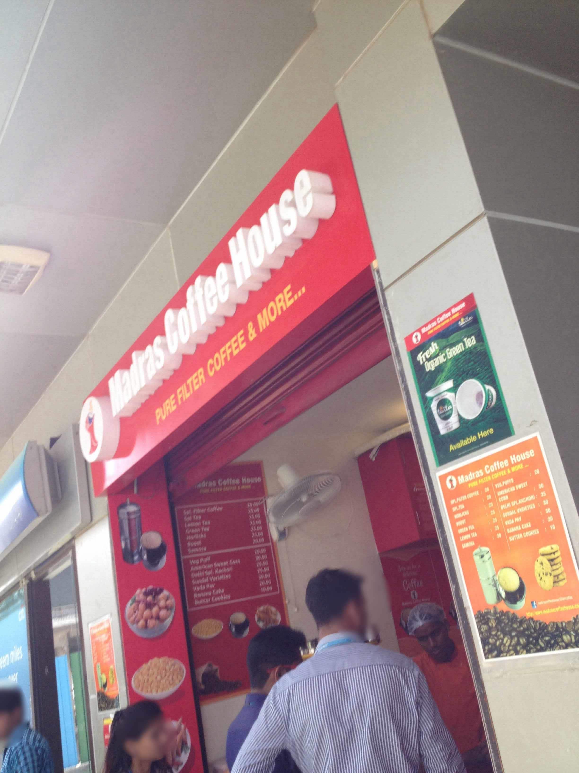 Menu of Madras Coffee House, Sector 135, Noida