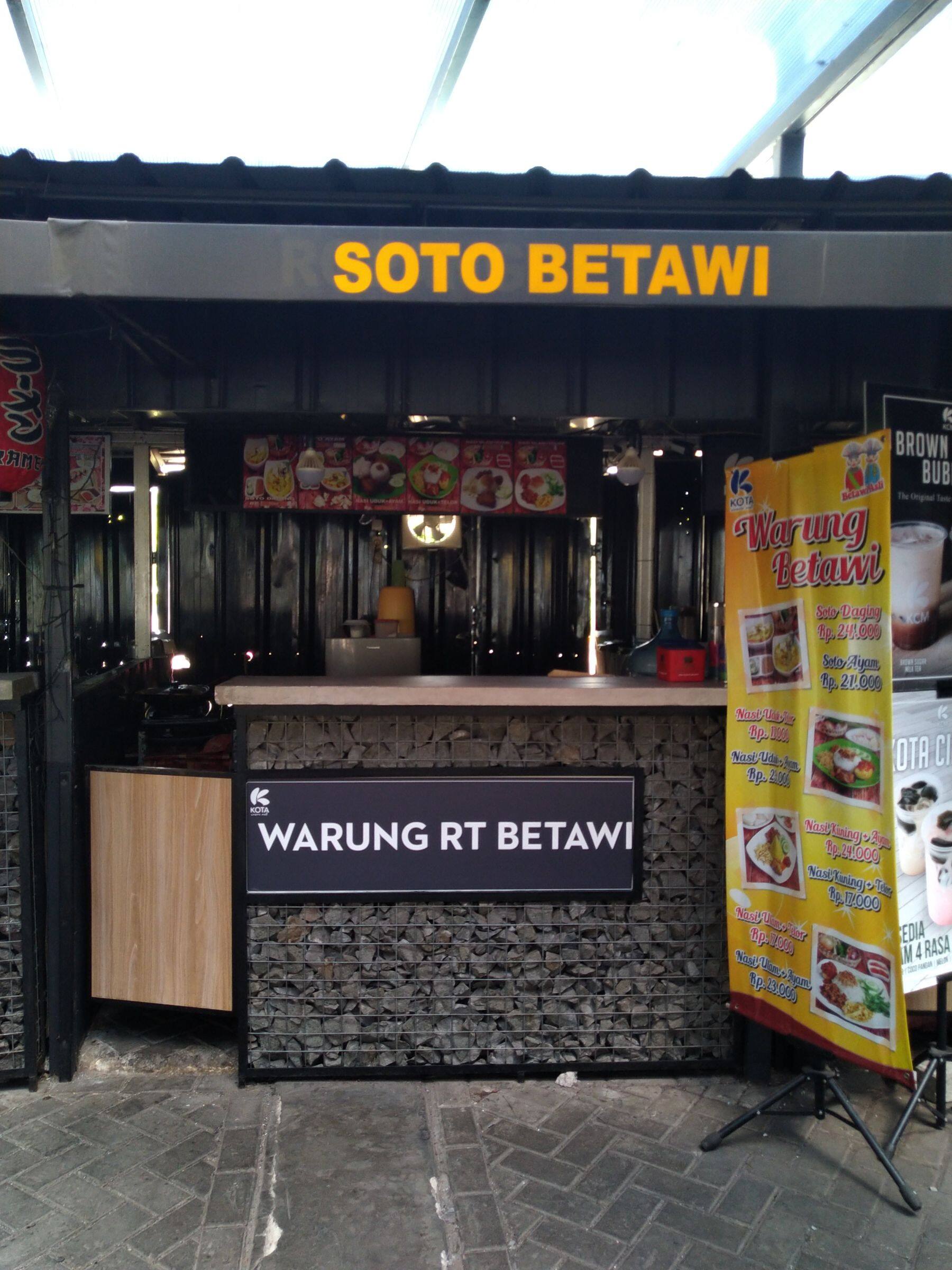 Warung Rt Betawi Jatiasih Bekasi