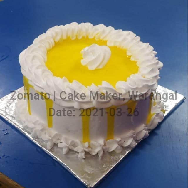 Cake Desire - Designer Birthday Cake 🎉🎂 . . . . . DM to book your cake  order Check us out on Zomato Swiggy to enjoy wide range of eggless cakes,breads,snacks  and
