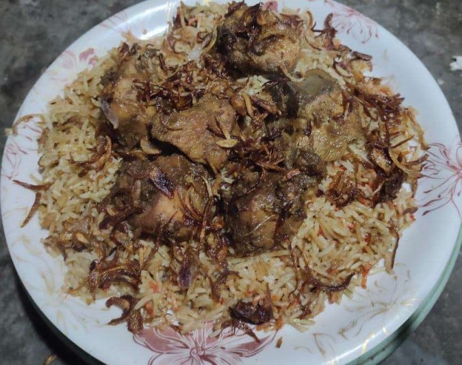 Spicy Chicken Biryani