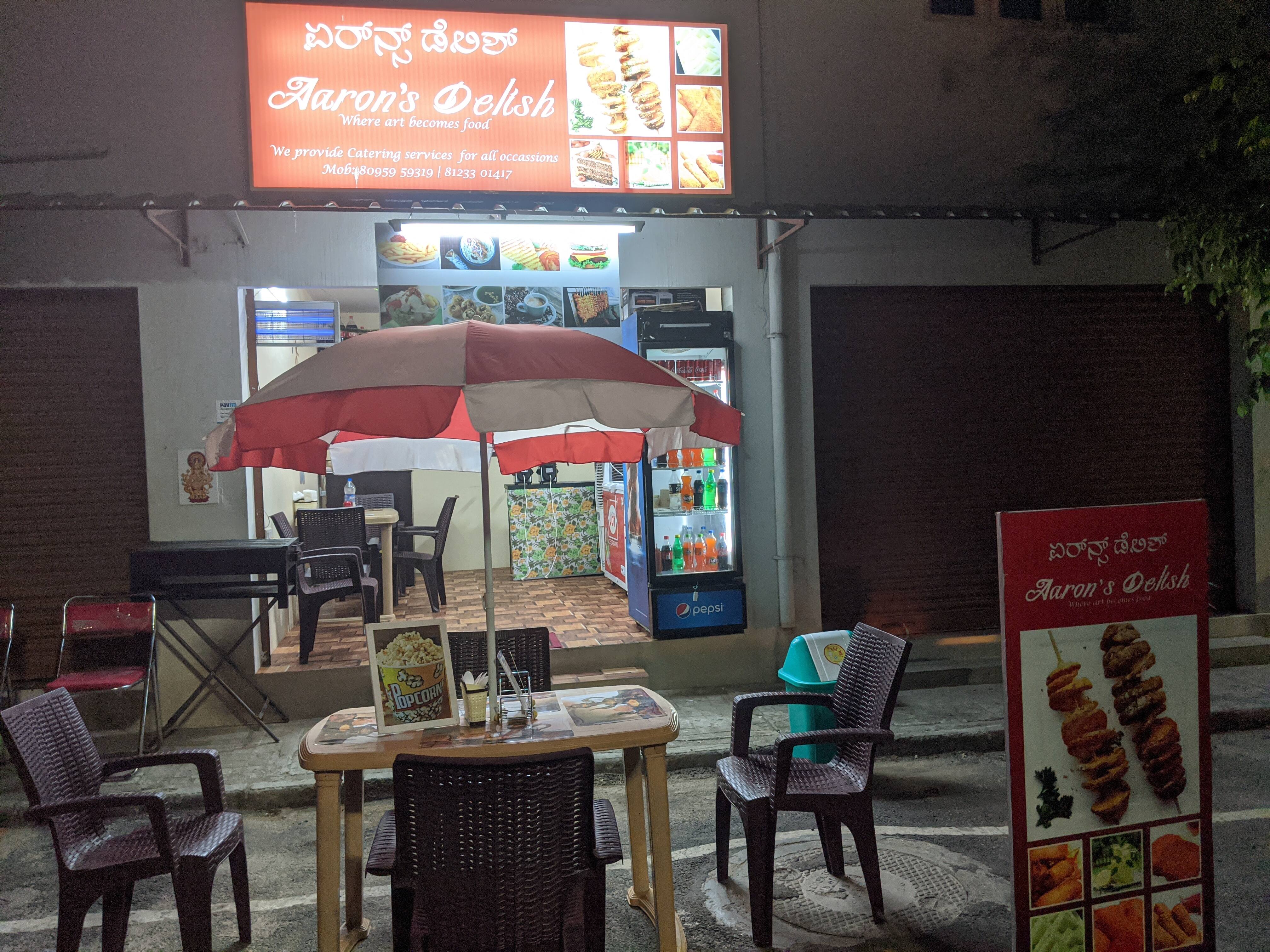 Aaron's Delish, Kammanahalli order online Zomato