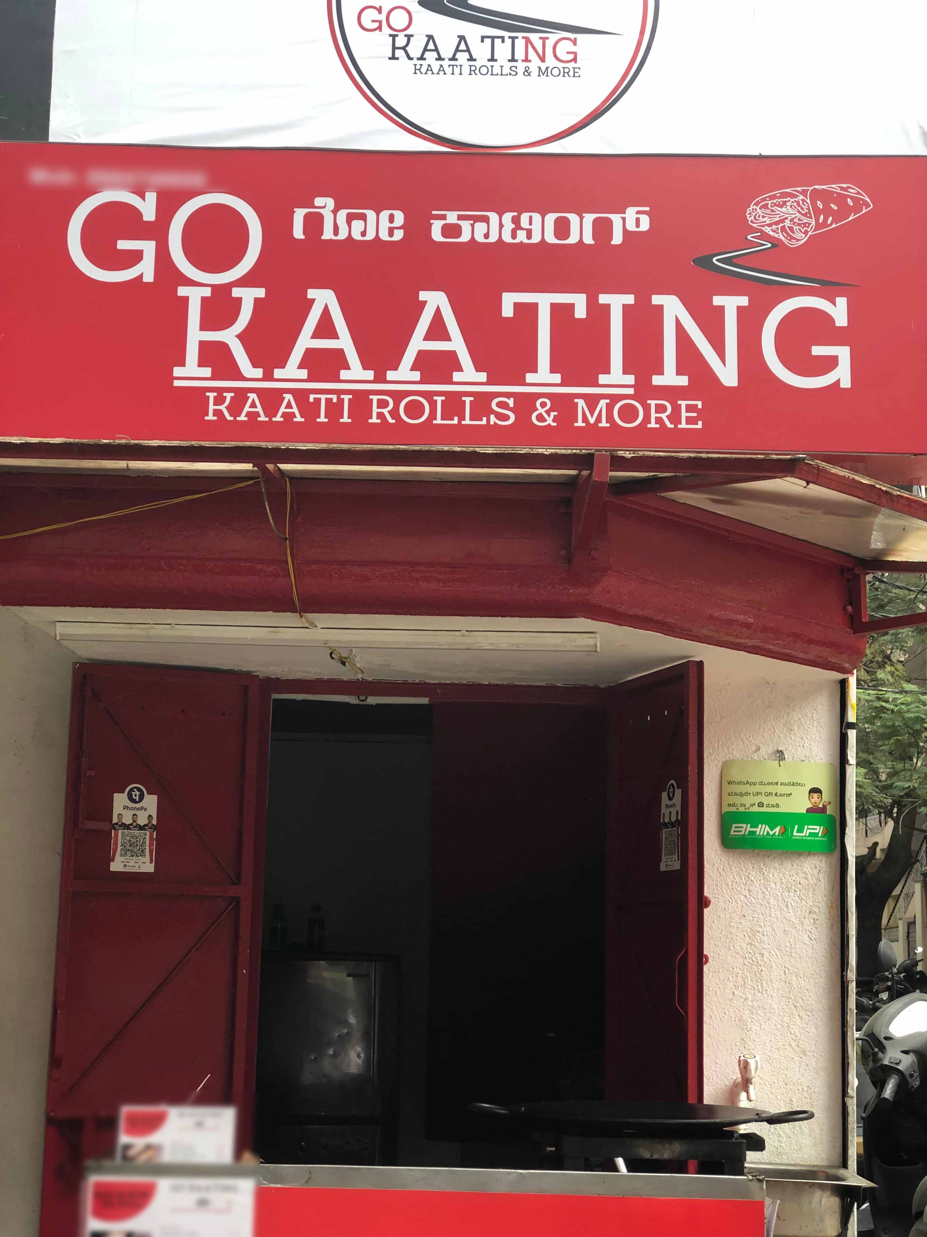 Go Kaating Rolls, Kumaraswamy Layout order online Zomato