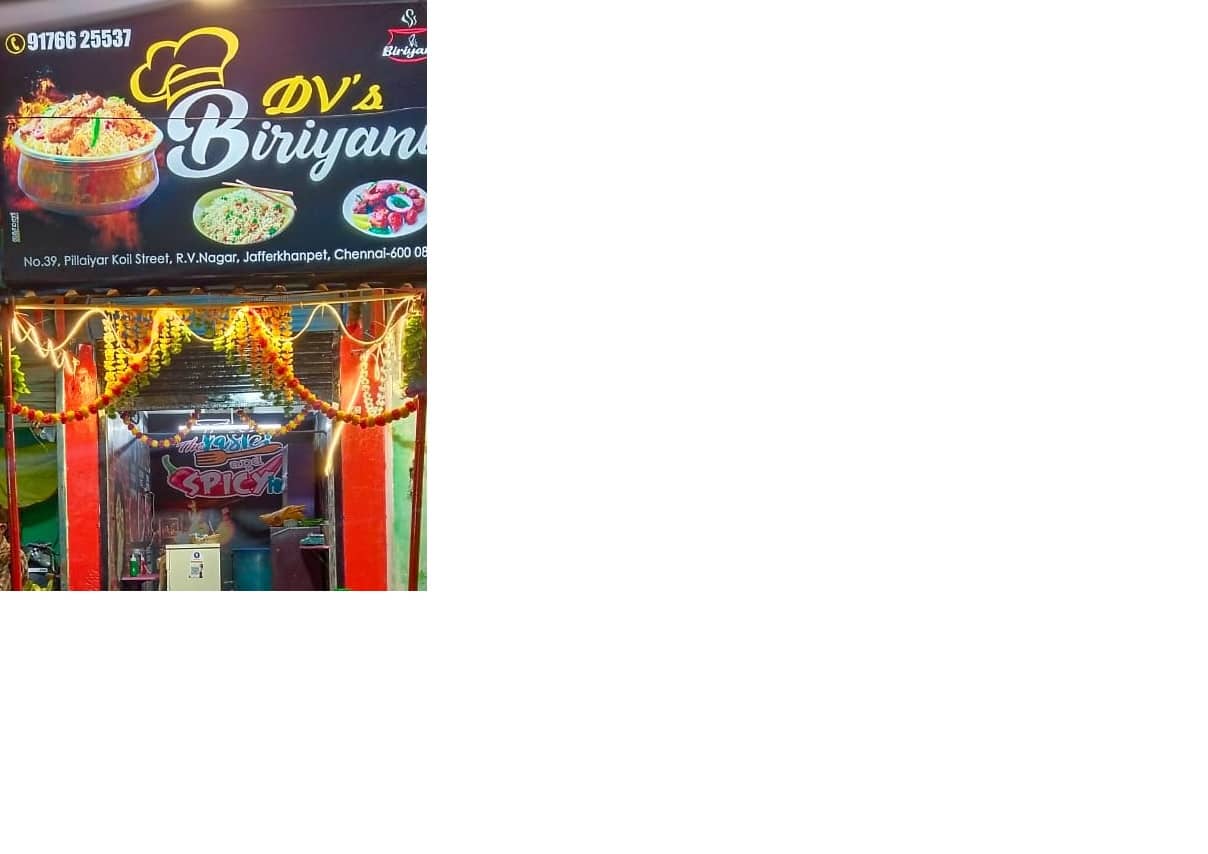 DV's Biryani, Ashok Nagar order online Zomato
