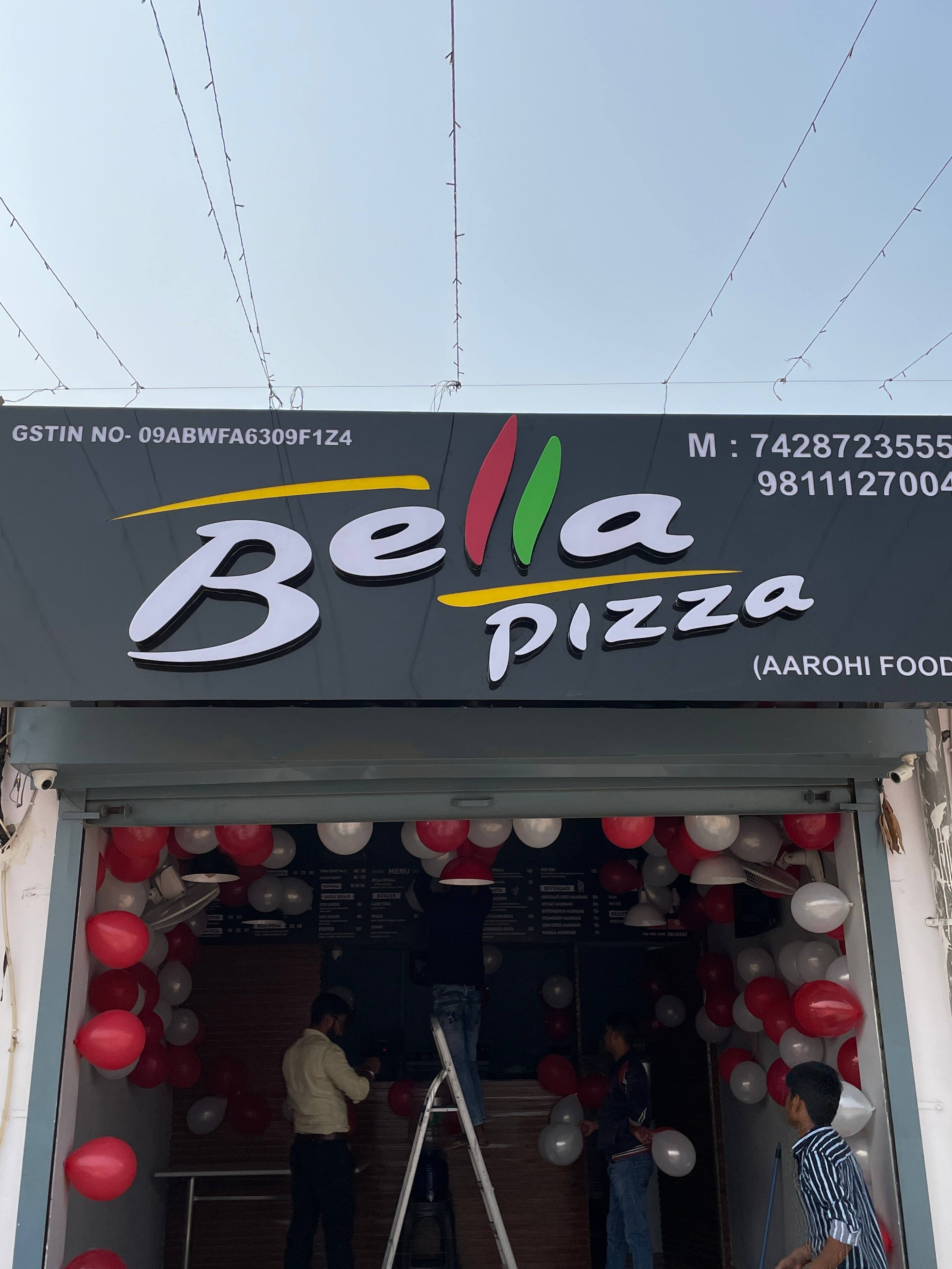 Bella pizza store near me