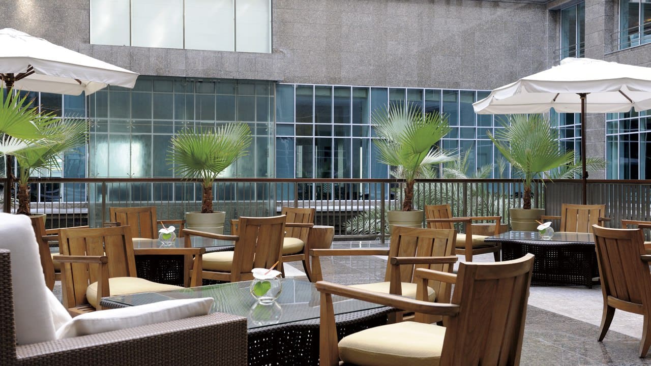 Lobby Lounge Terrace The Ritz Carlton Dubai International Financial Centre Difc Dubai