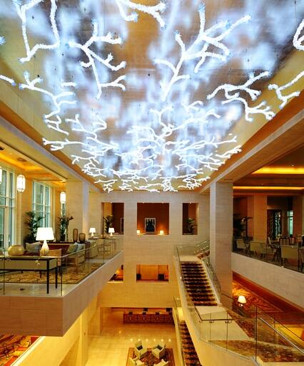 Lobby Lounge Terrace The Ritz Carlton Dubai International Financial Centre Difc Dubai क म न