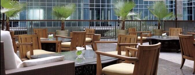 Lobby Lounge Terrace The Ritz Carlton Dubai International Financial Centre Difc Dubai