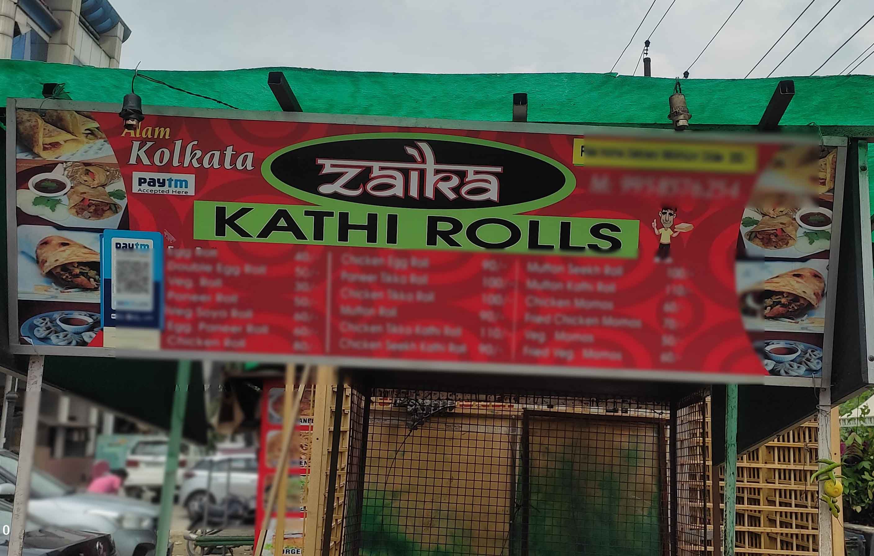 Zaika Kathi Roll, Raj Nagar, Ghaziabad Zomato