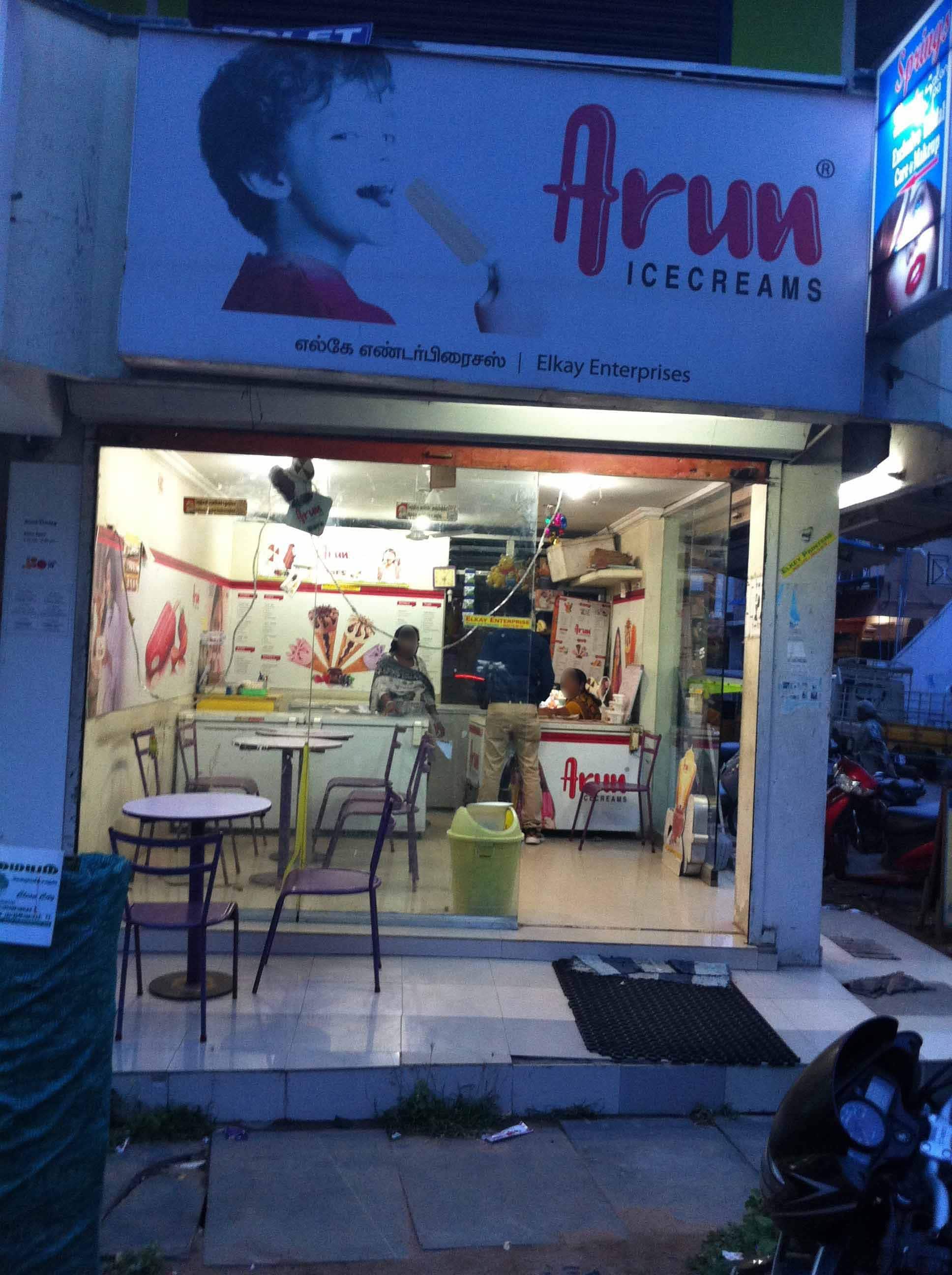 Menu of Arun Ice Cream, Kavundampalayam, Coimbatore