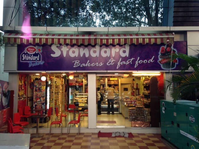 Standard Bakers and Fast Food Menu Zomato