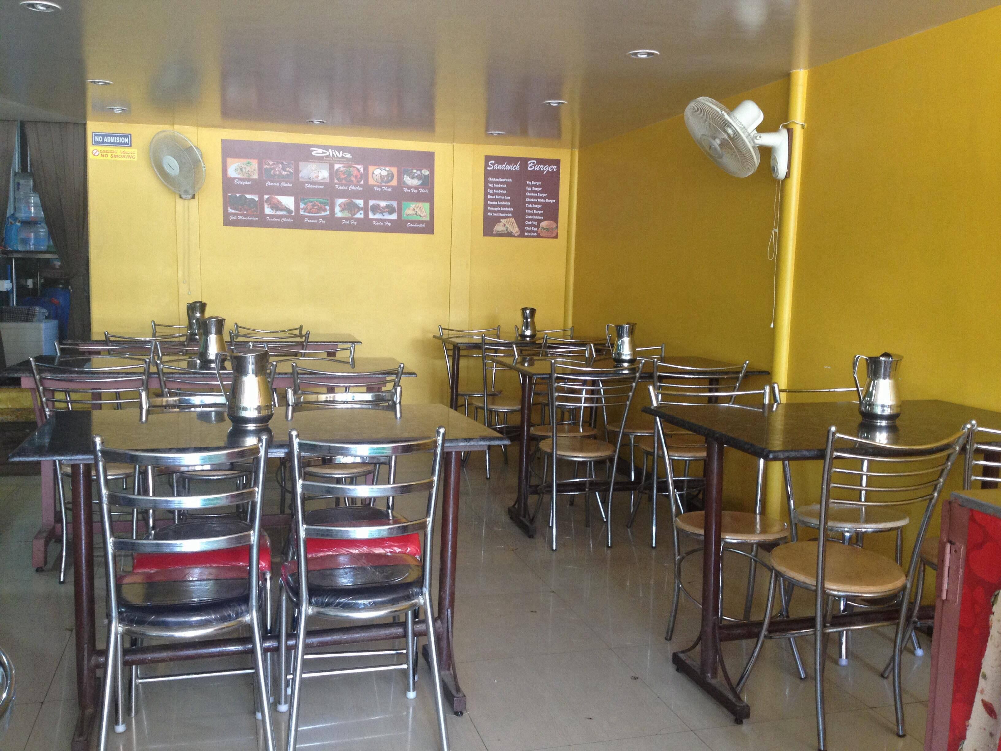 Menu of Olive Family Restaurant, HSR, Bangalore