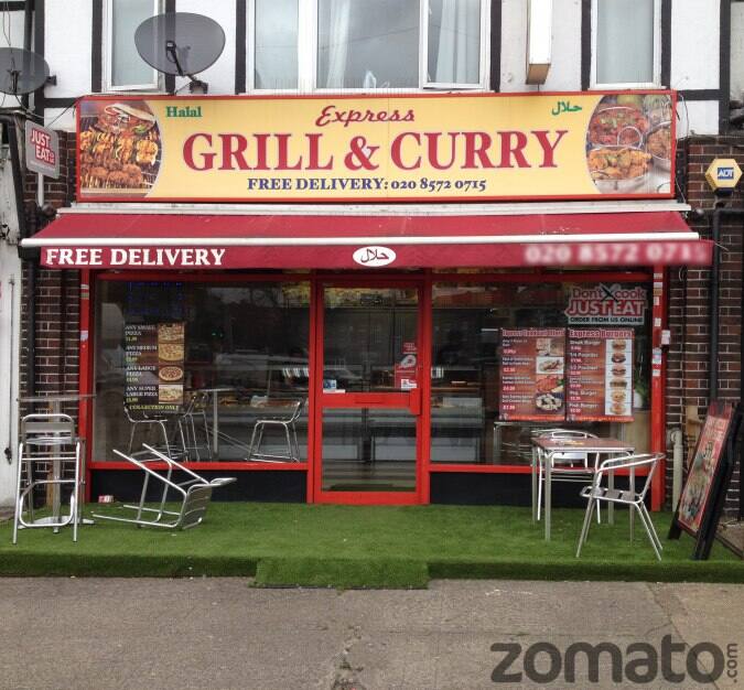Menu of Express Grill, Hounslow, London