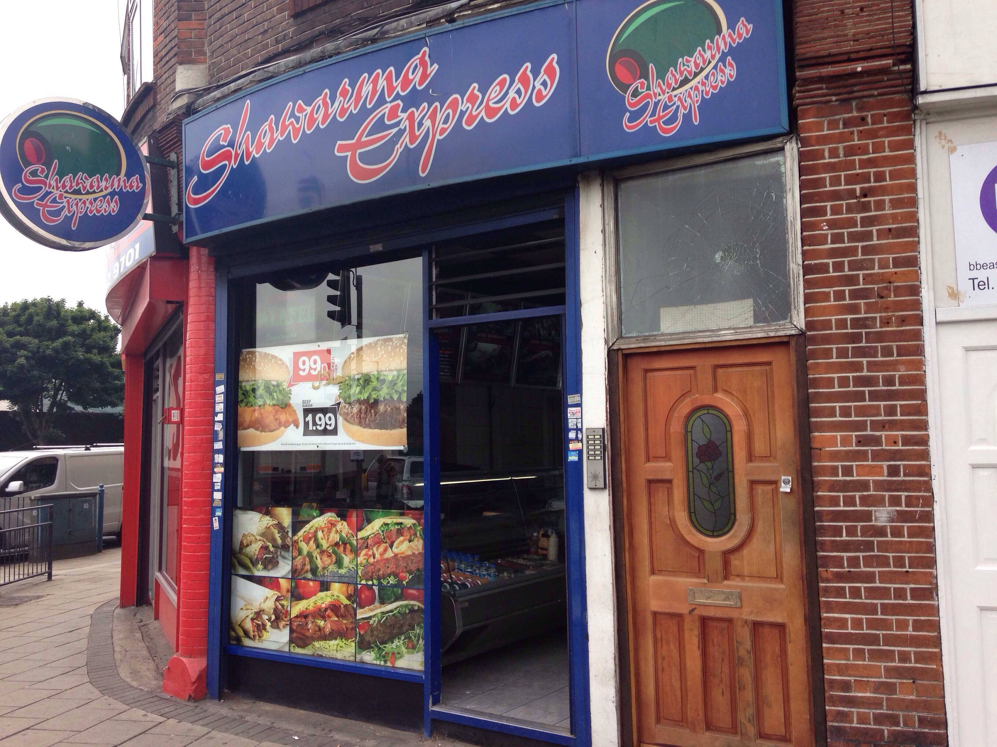 Menu Of Shawarma Express Acton London