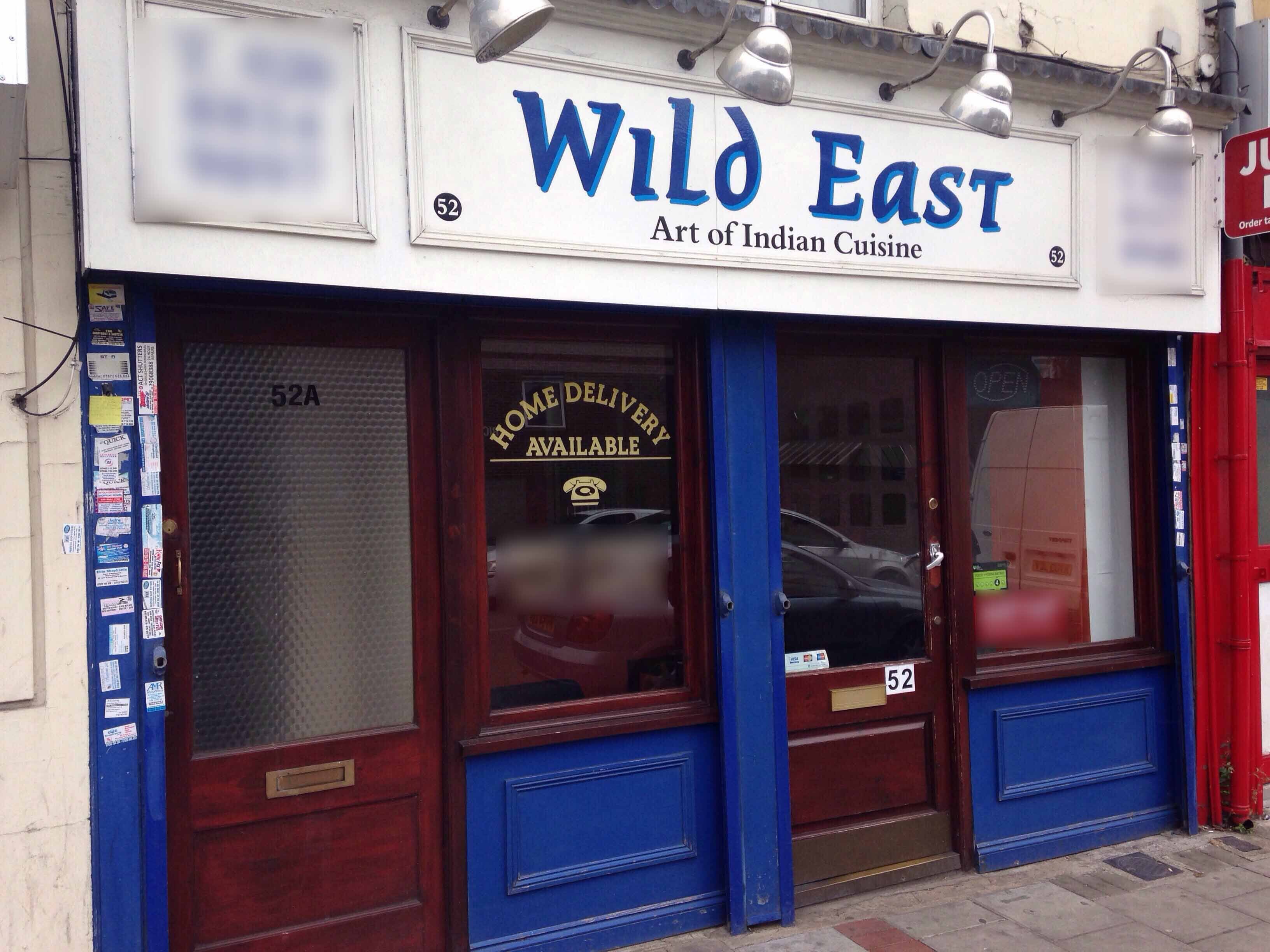 Menu of Wild East, High Street, Plumstead, London