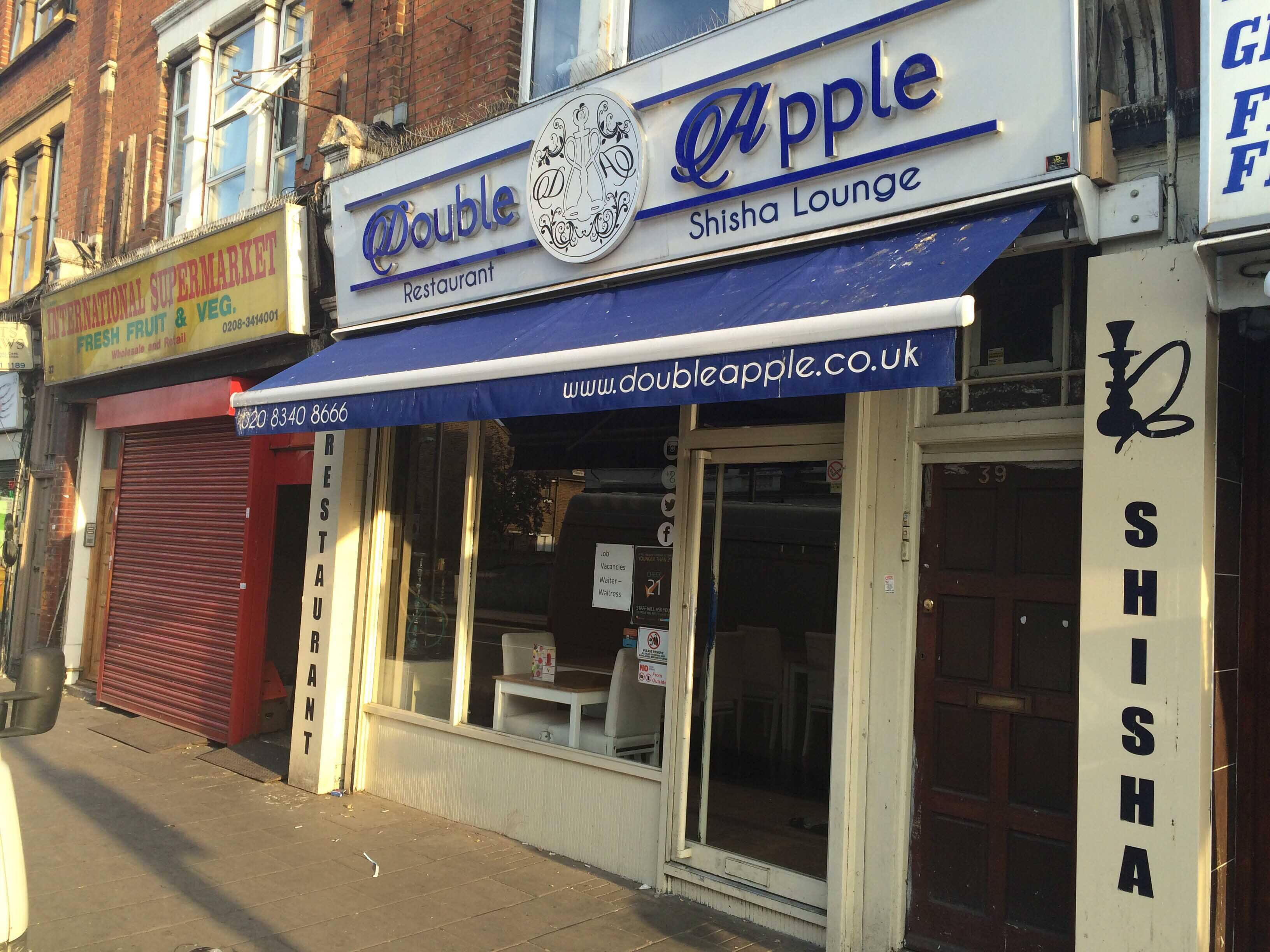 Double Apple Menu Menu For Double Apple Turnpike Lane London