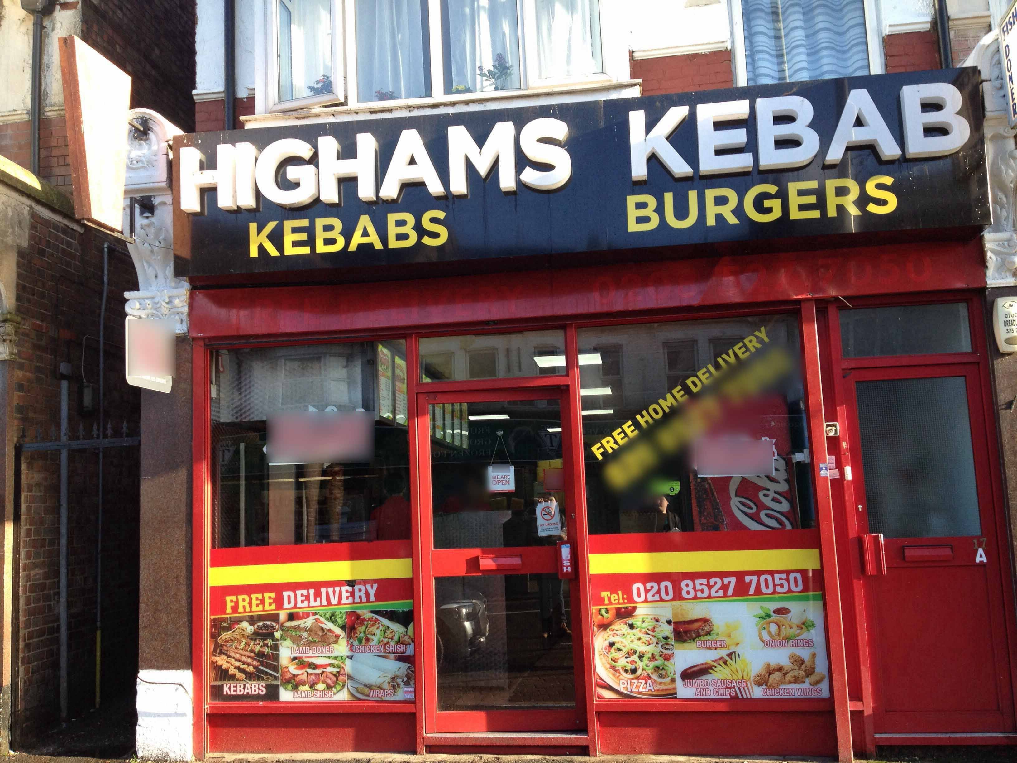 Menu of Highams Park Kebab House, Highams Park, London