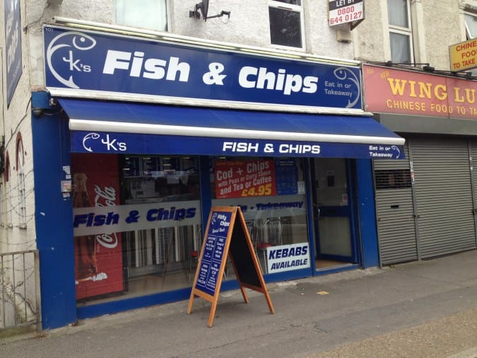 CK's Fish and Chips Menu, Menu for CK's Fish and Chips, West Drayton ...