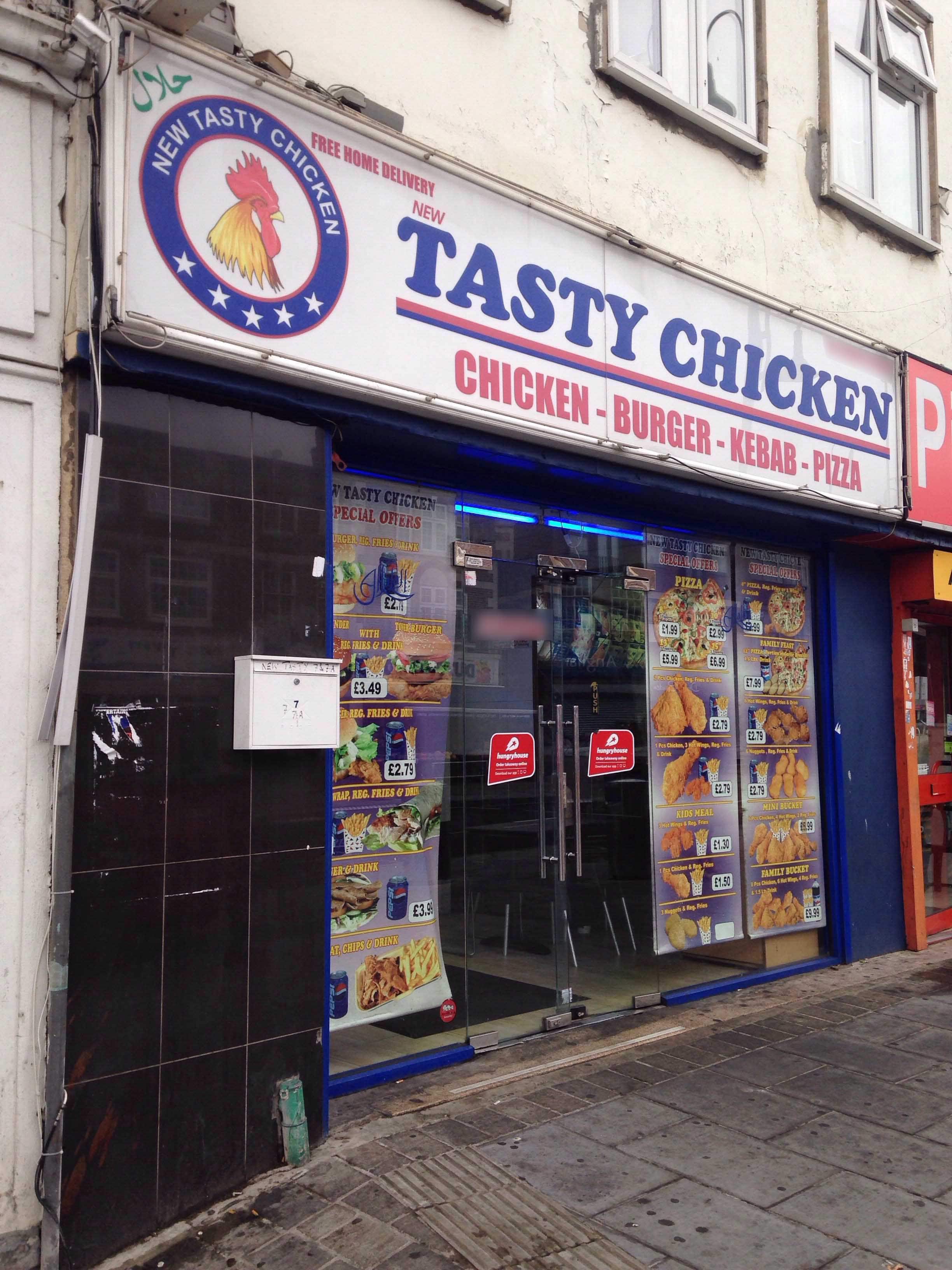 Menu of Tasty Chicken, Romford, London