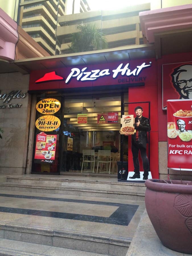 Pizza Hut Menu Menu For Pizza Hut Ortigas Pasig City