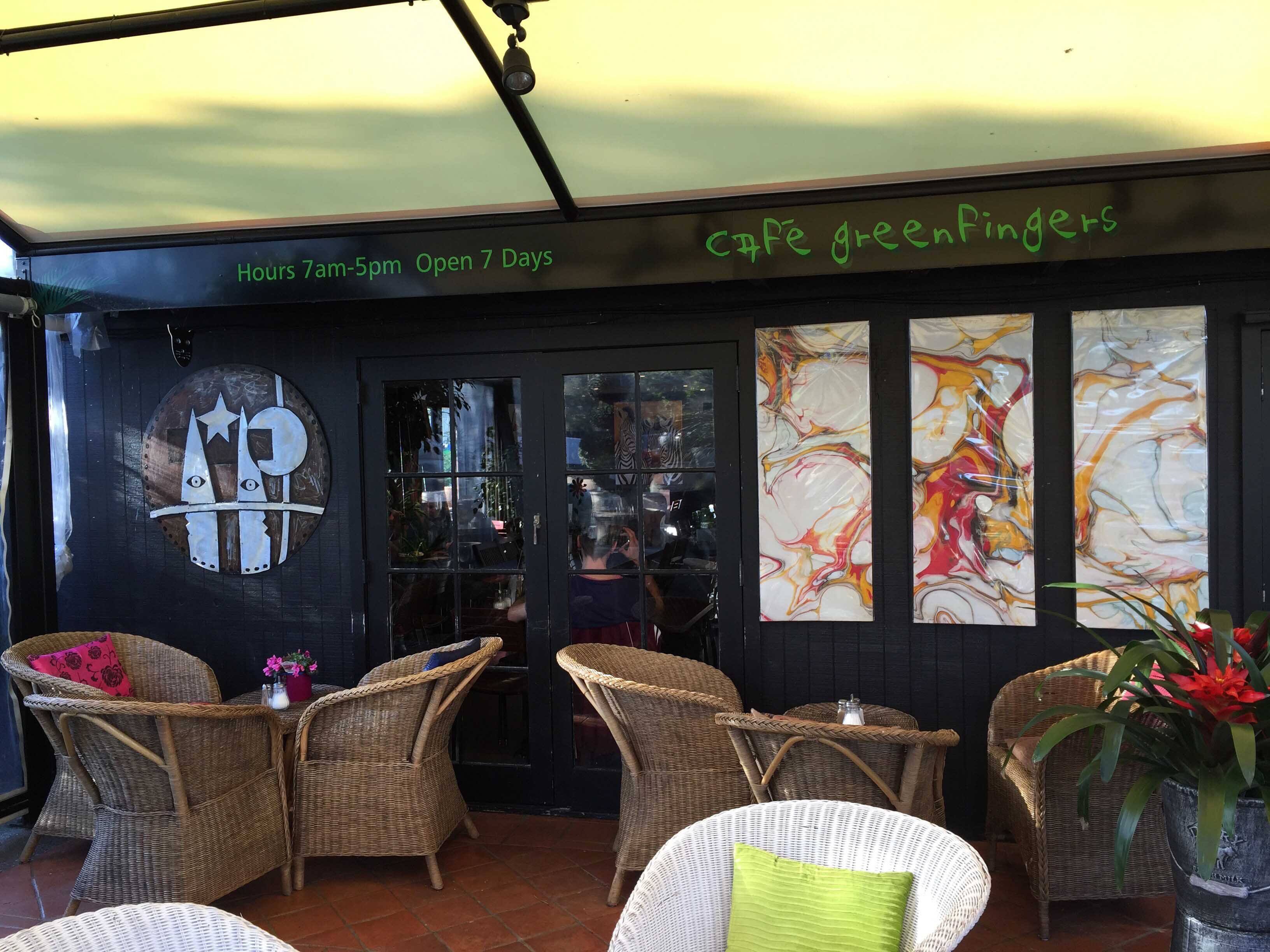 Greenfingers Cafe at Palmers Gardenworld Menu