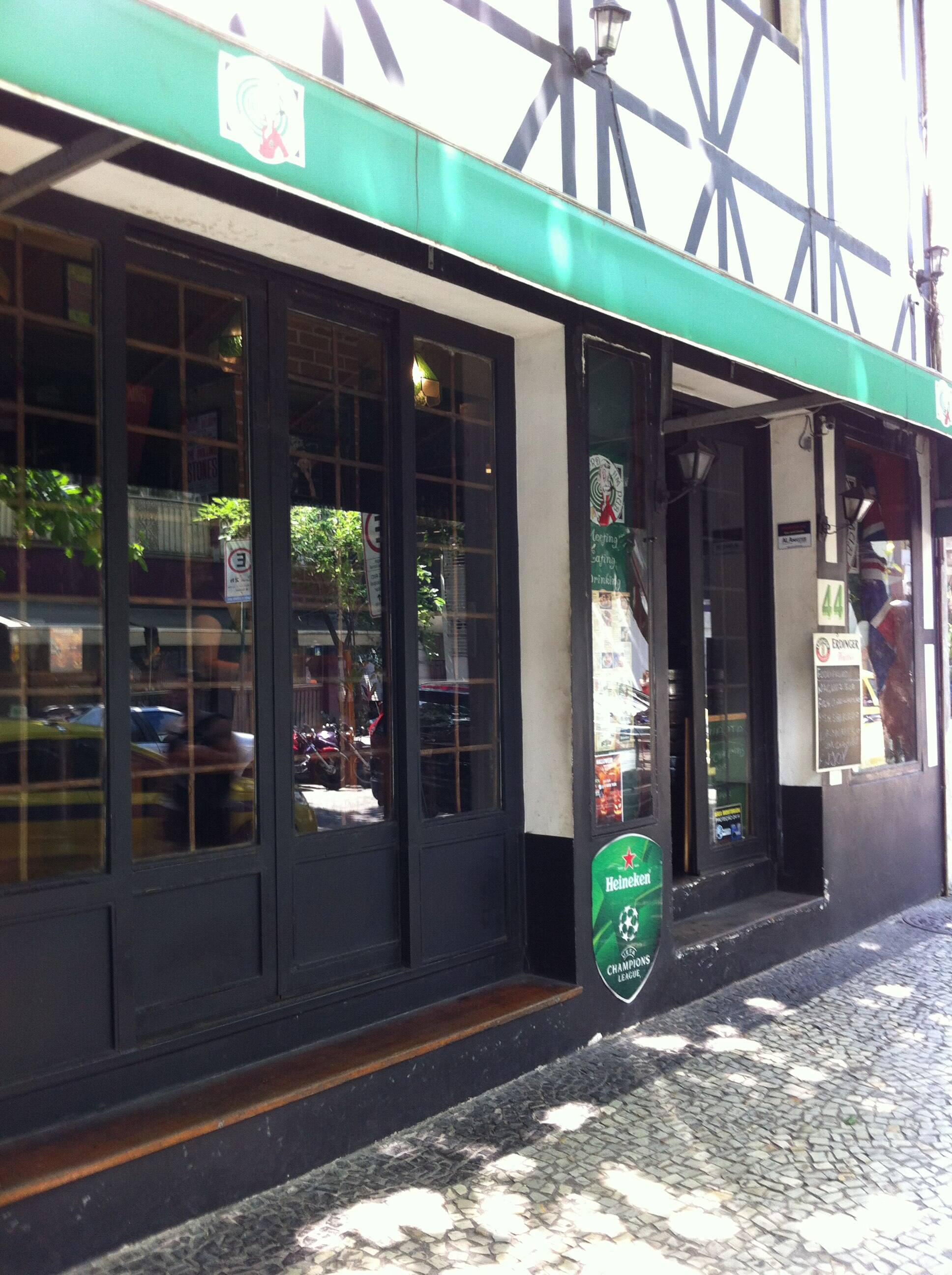 Menu of The Lord Jim Pub, Ipanema, Rio de Janeiro