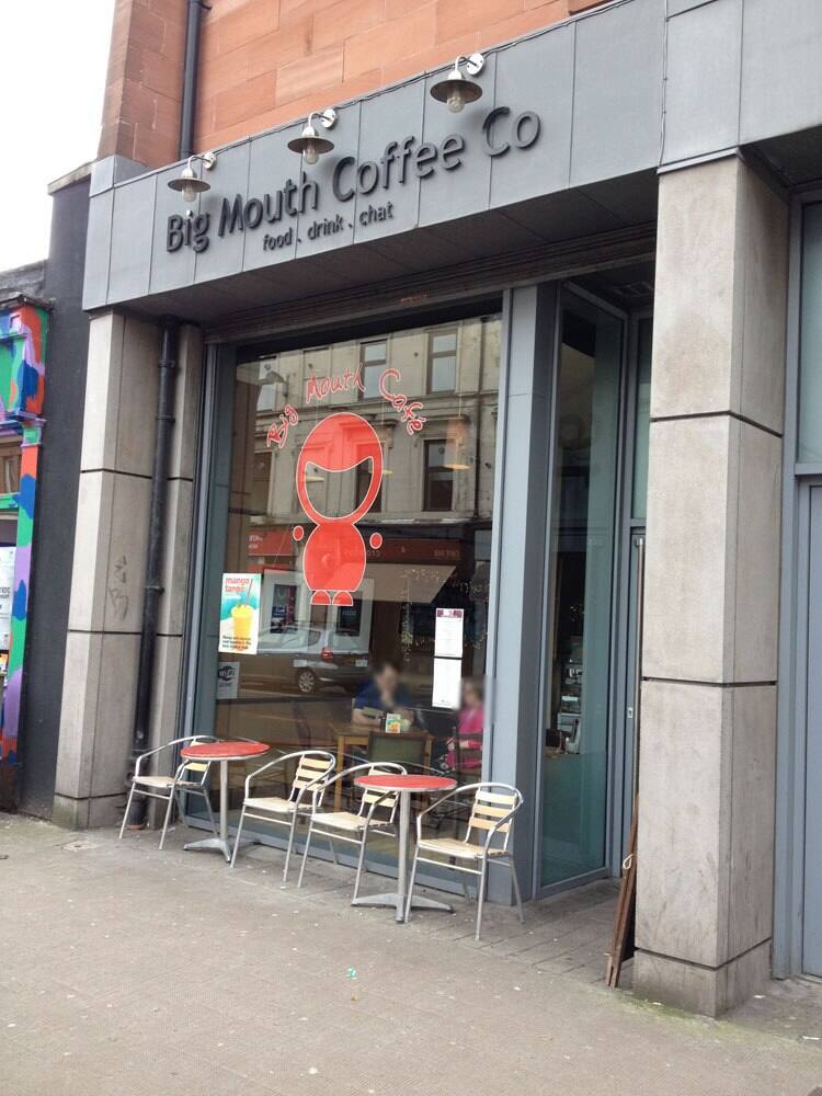 Menu of Big Mouth Coffee Co., West End, Glasgow