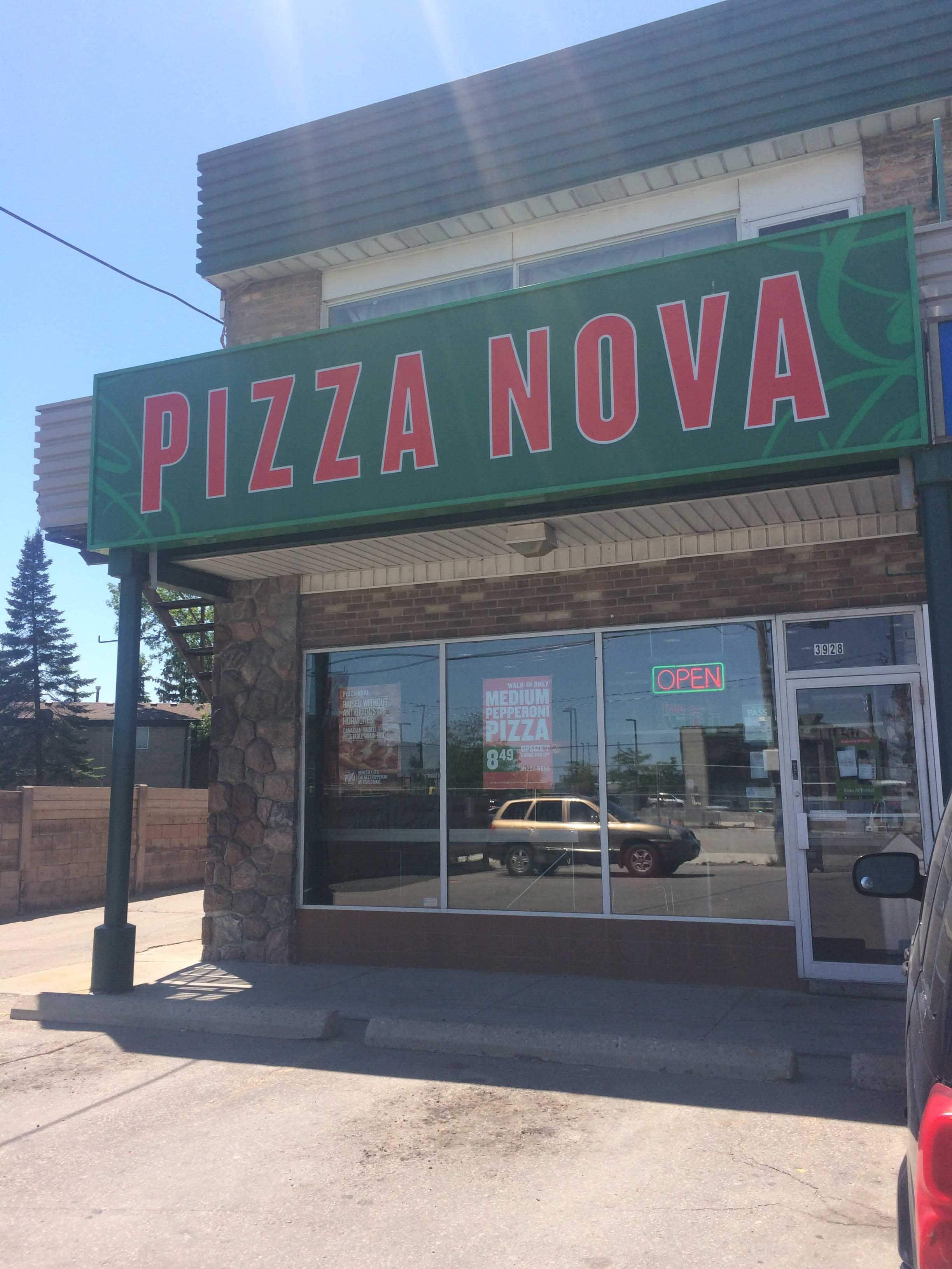 Menu of Pizza Nova, North York, Toronto