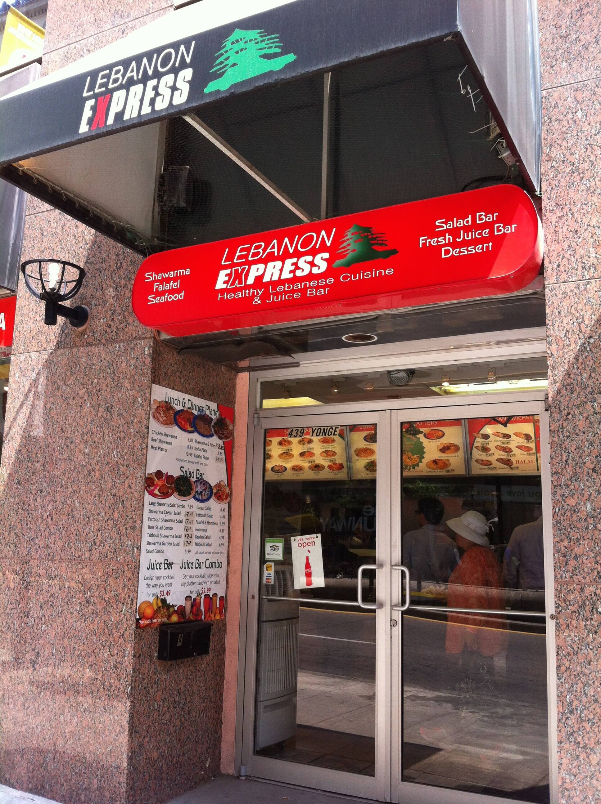 Lebanon Express, Church and Wellesley, Toronto Zomato