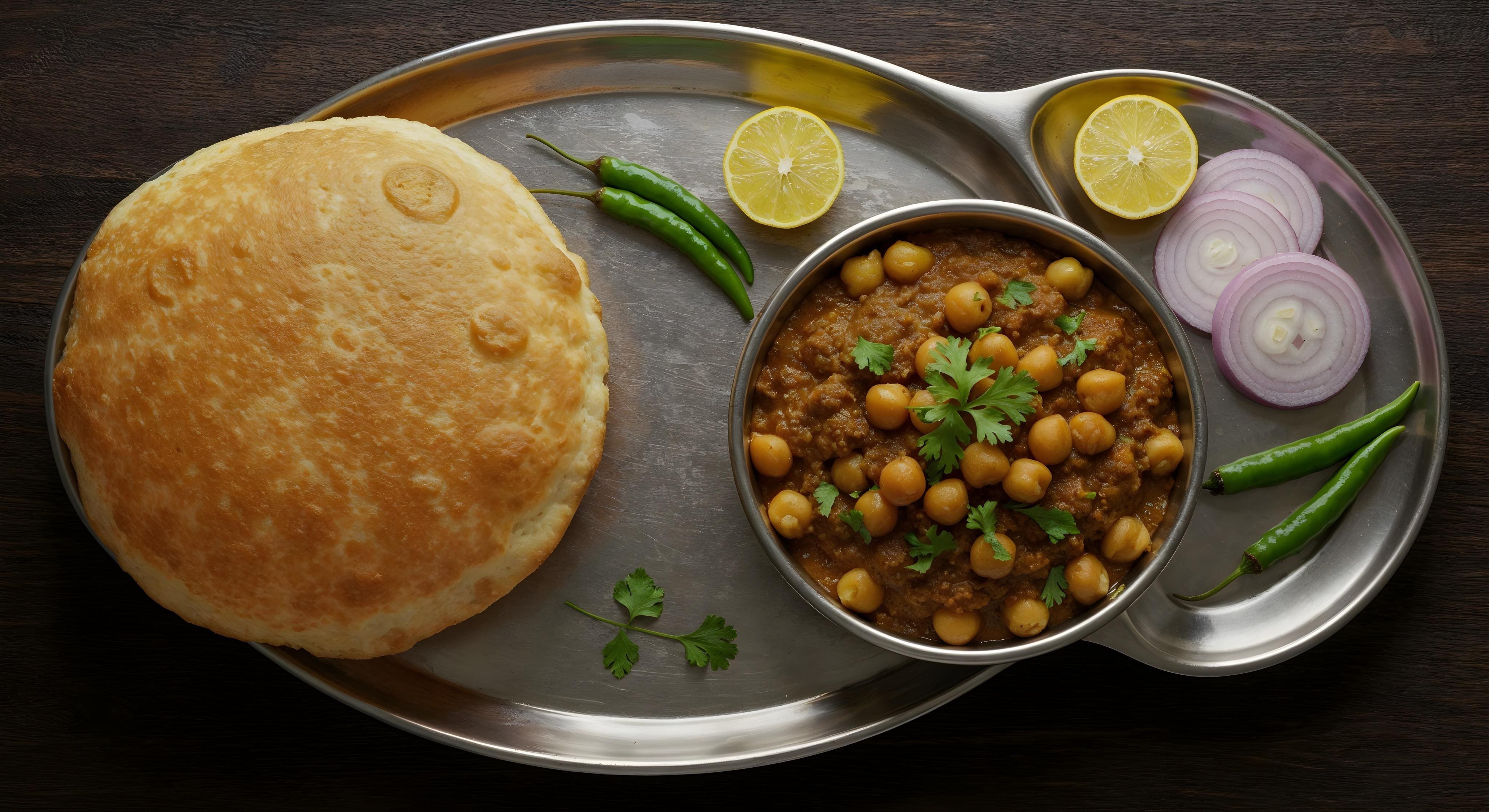 chole bhature, chole bhature near me, best chole bhature, famous chole bhature, bhature, chole, chana bhatura near me - Baba Nagpal Corner - img3