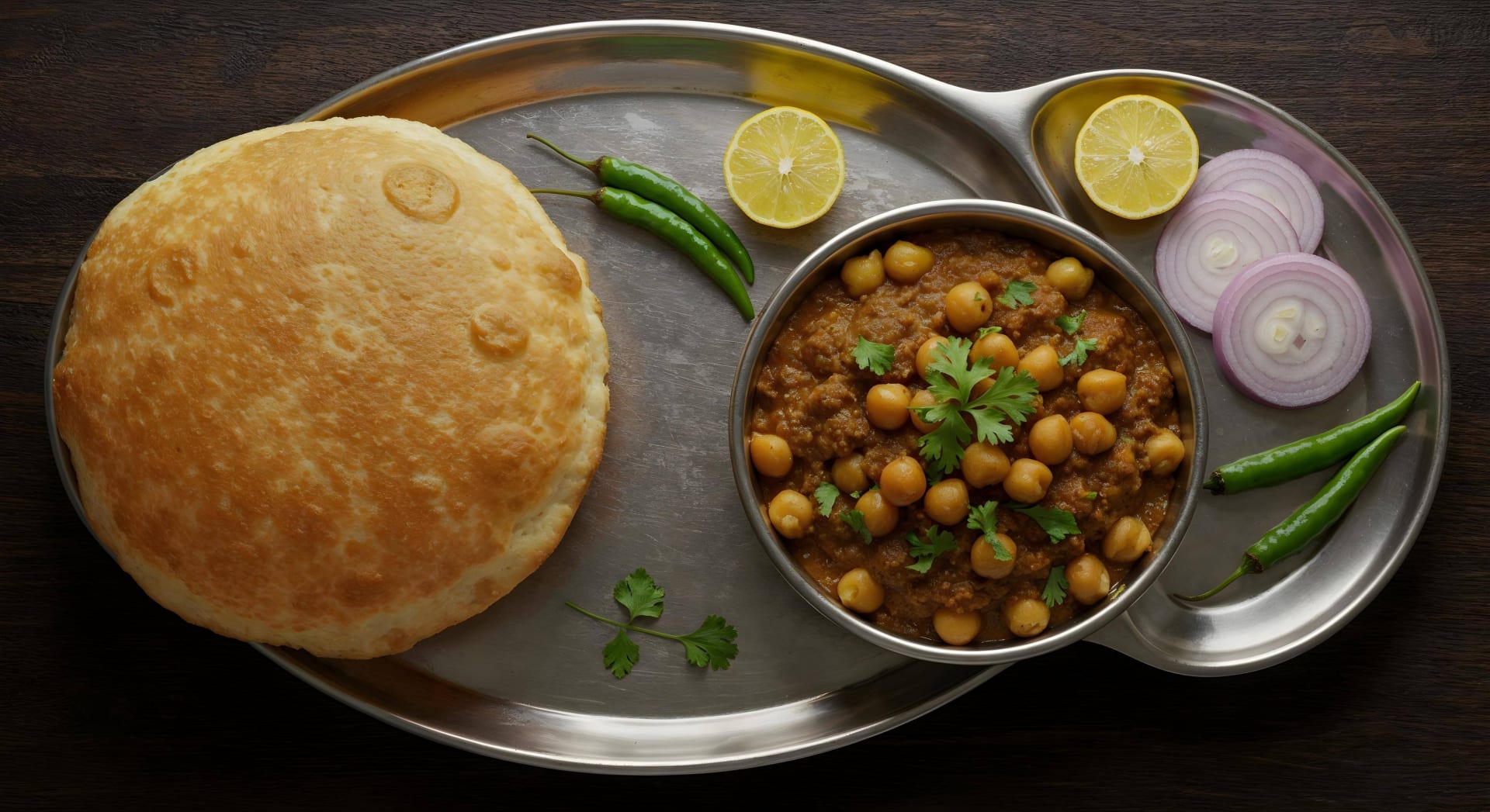 chole bhature, chole bhature near me, best chole bhature, famous chole bhature, bhature, chole, chana bhatura near me - Baba Nagpal Corner - img1