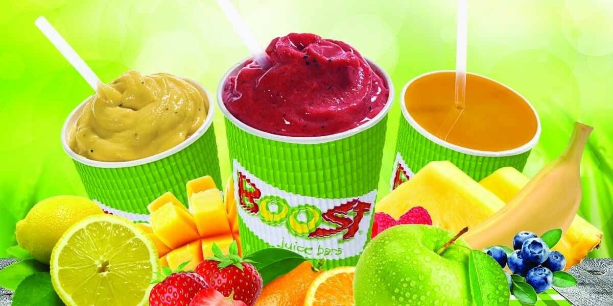 Menu of Boost Juice, Hillcrest, Durban