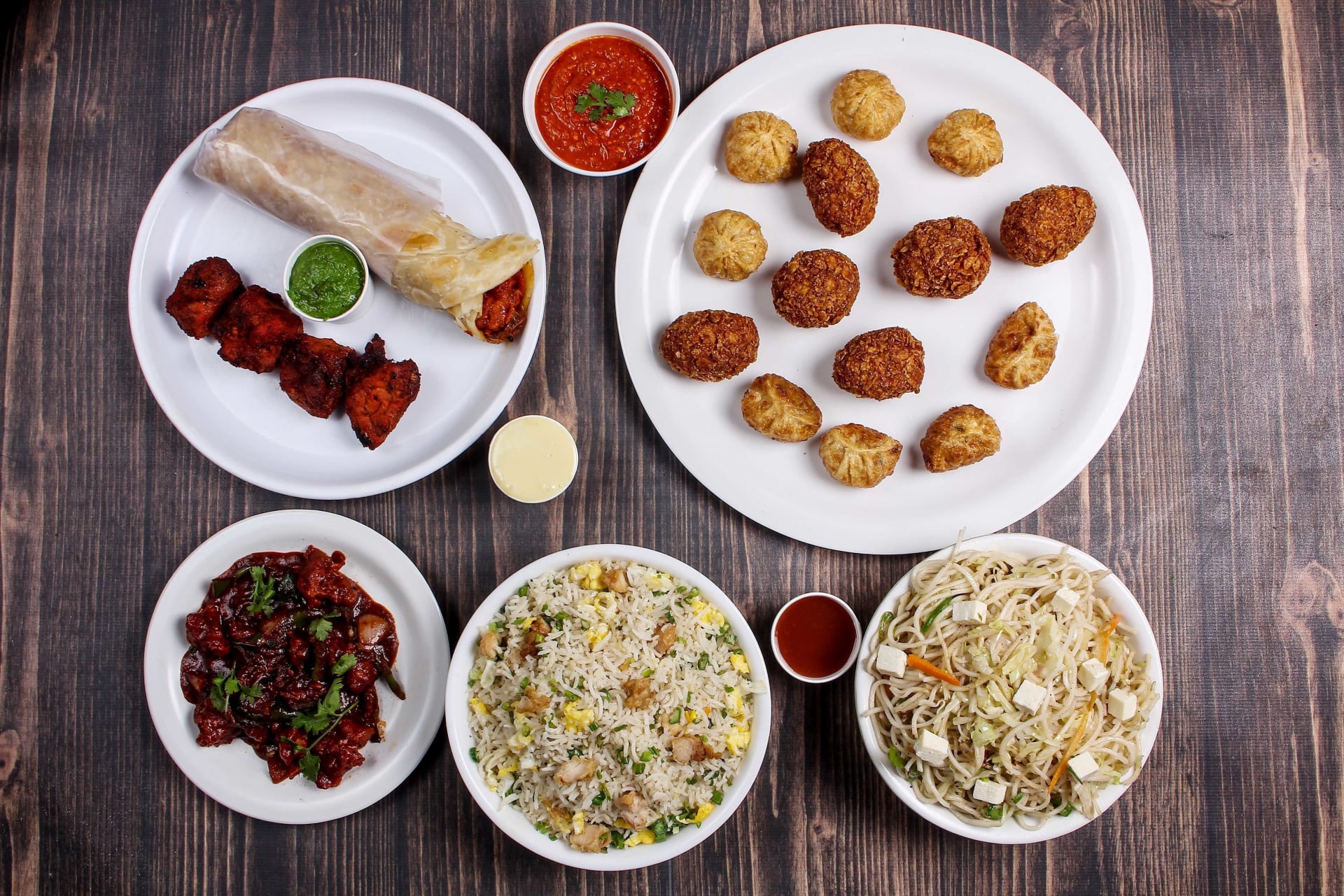momos, momo restaurants, steamed momos, fried momos, chicken momos, veg momos - The Roll & Momos Delicacy - img1