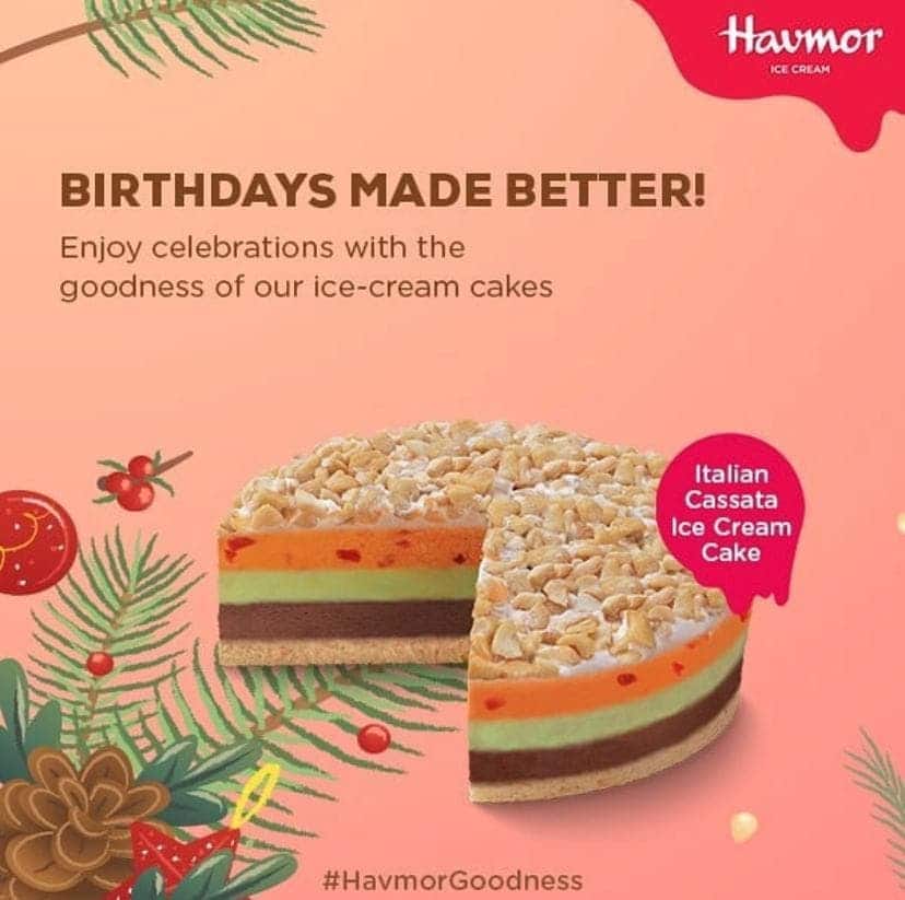 Havmor Italian Cassata Ice Cream, Packaging Type: Box