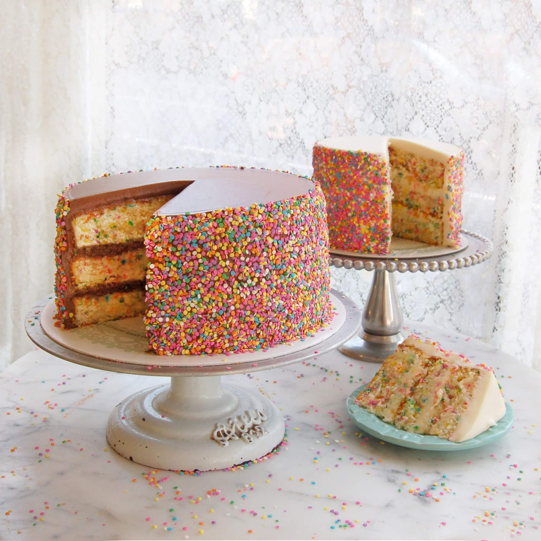 Pink Vanilla Cake | Order online | Bloomsbury's Dubai & Abu Dhabi