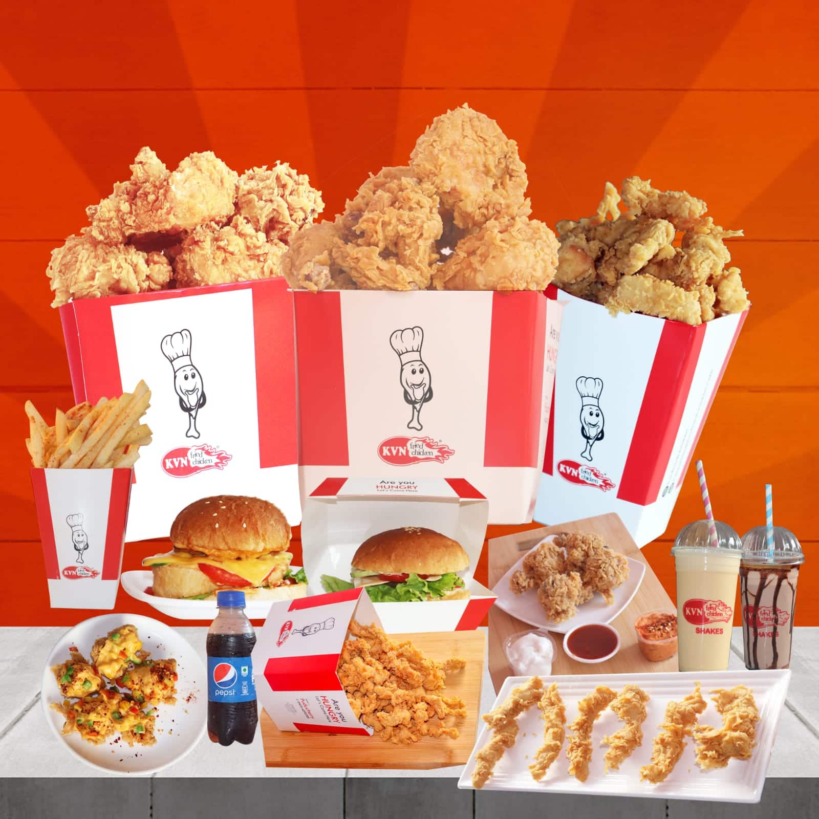 KVN Fried Chicken, Heritage Town, Puducherry Zomato