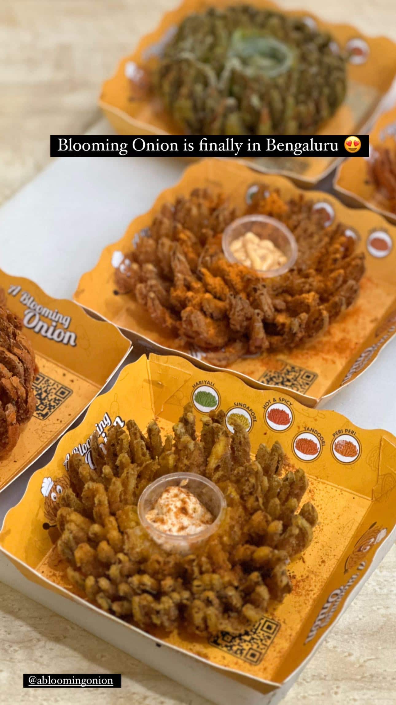 A Blooming Onion, Rajajinagar, Bangalore Zomato