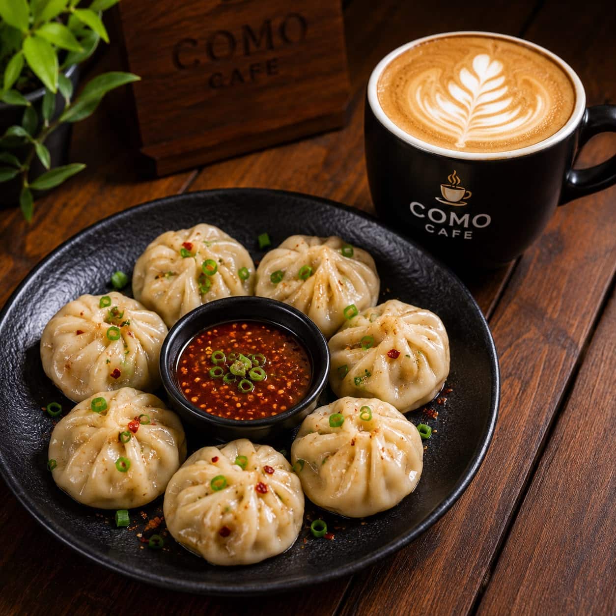 Como. Coffee & Momo image