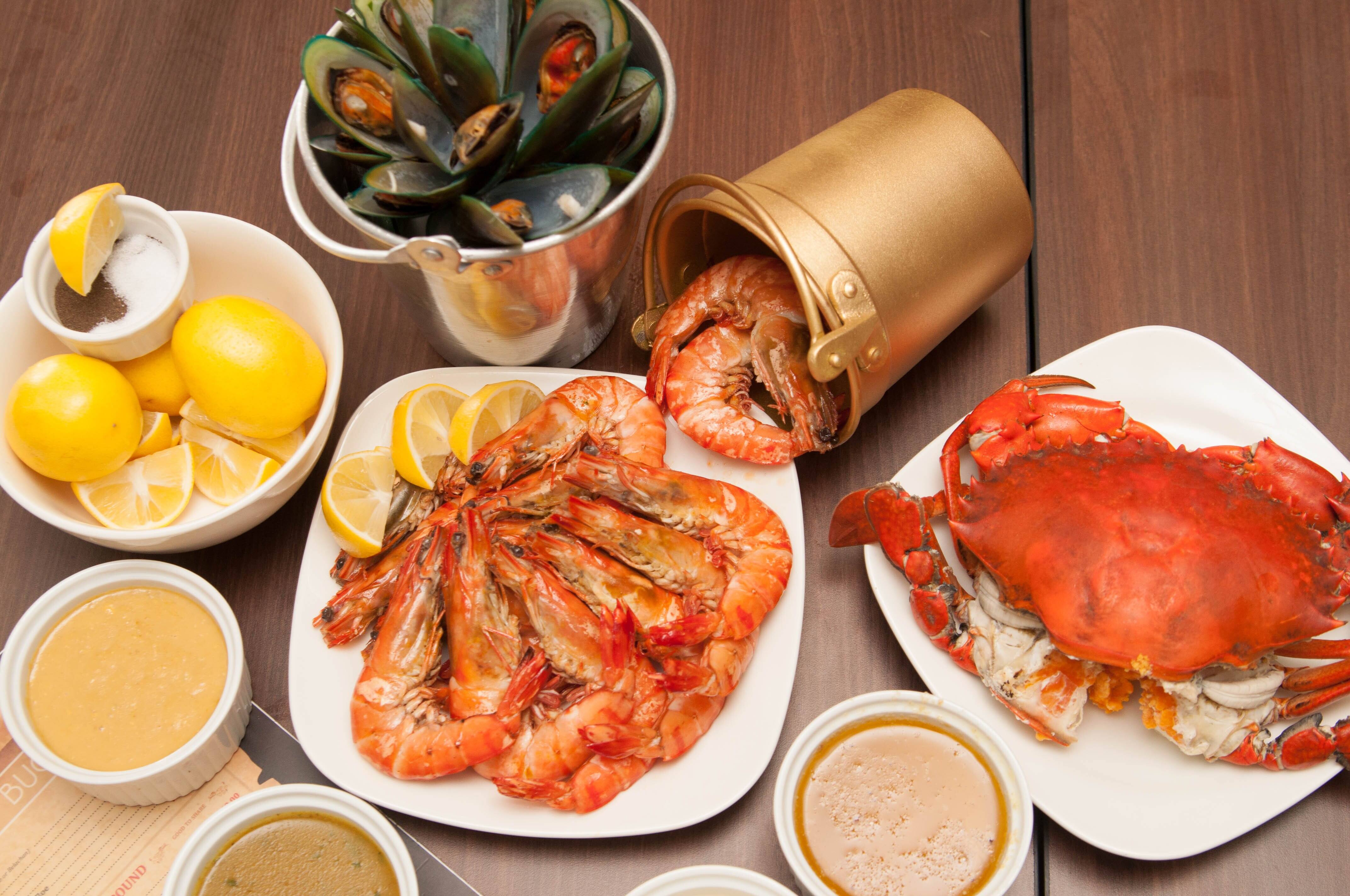 Menu of Shrimp Bucket, Ugong, Pasig City