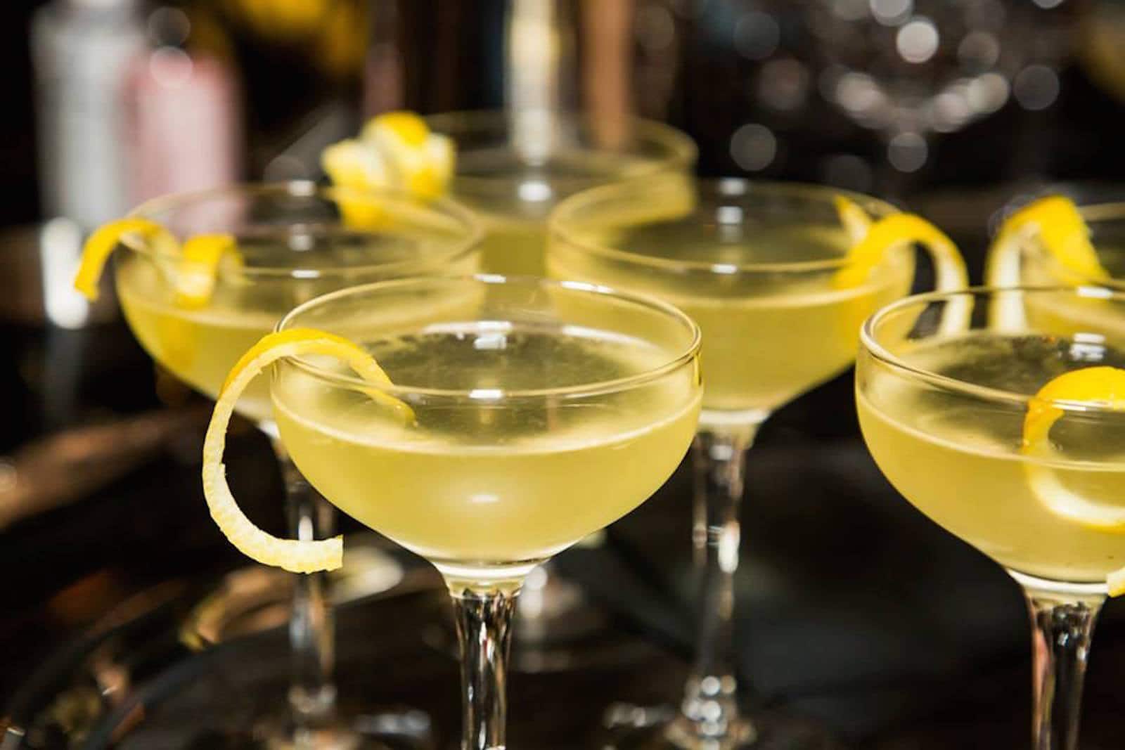 Menu of Prohibition Rosewood Hotel Downtown, Vancouver