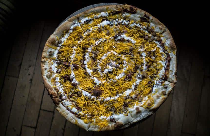 Menu of Dimo's Pizza, Wrigleyville, Chicago