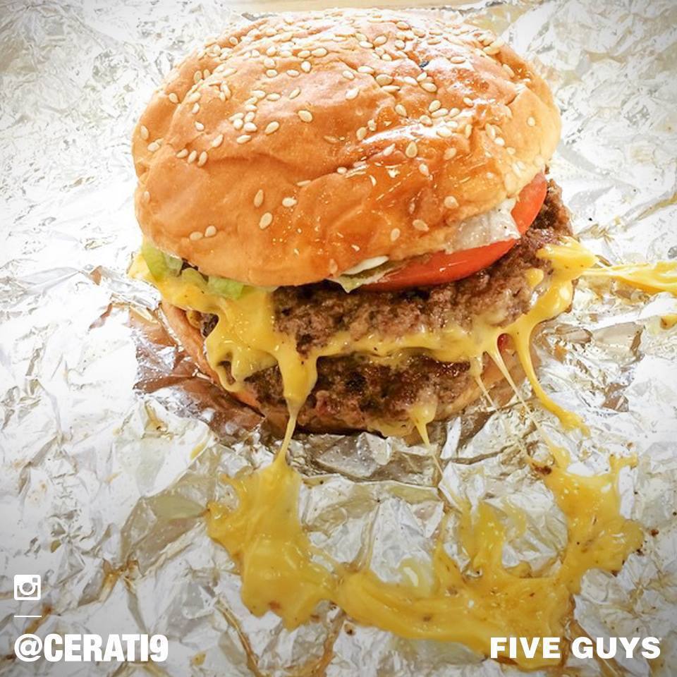 Five Guys Burgers And Fries Menu