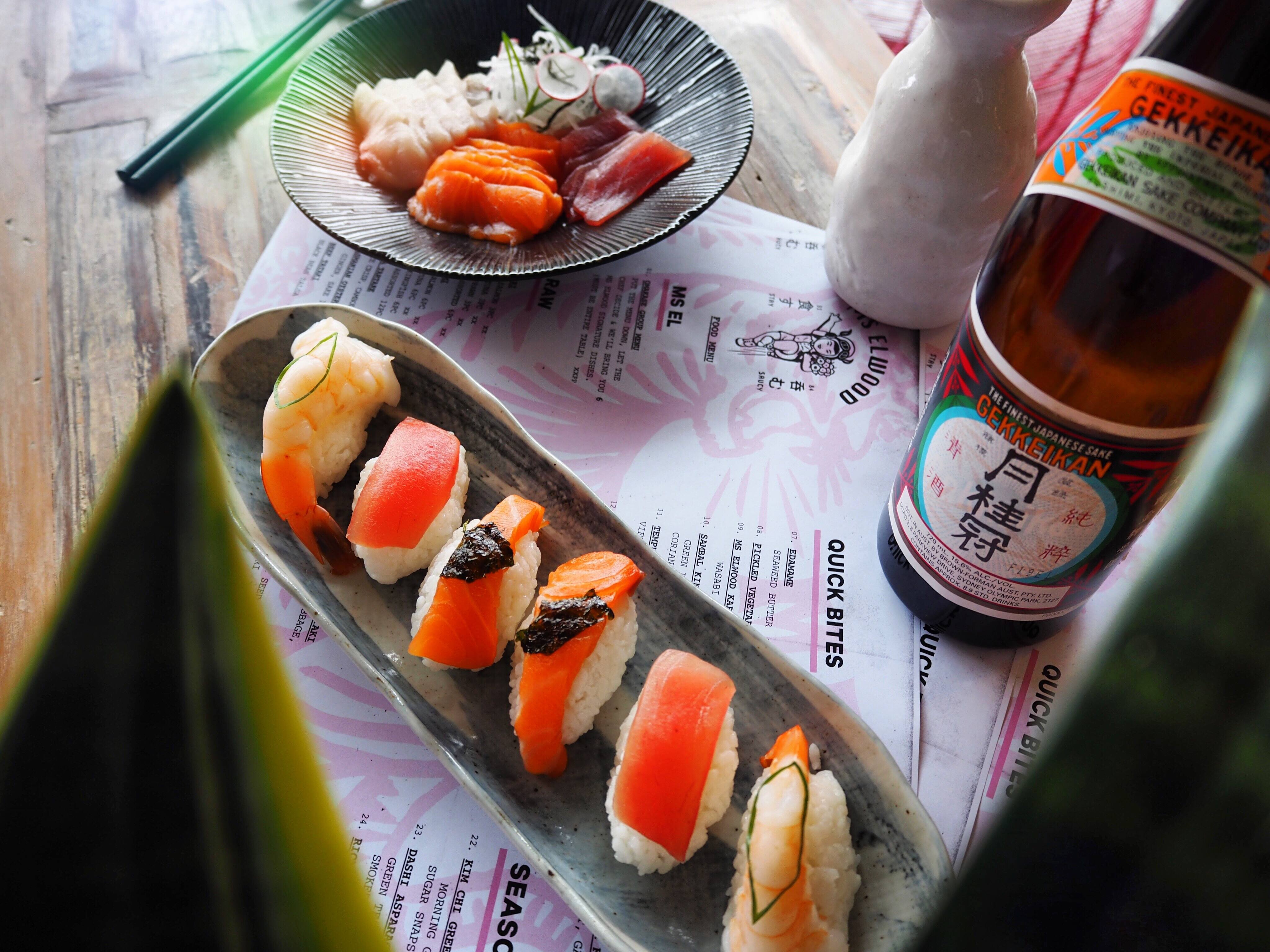 Menu of Ms Elwood, Elwood, Melbourne