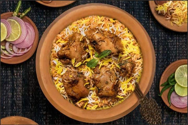 chicken handi biryani