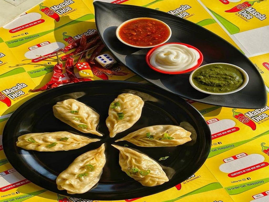 momos, momo restaurants, steamed momos, fried momos, chicken momos, veg momos - Masala Dice - img1